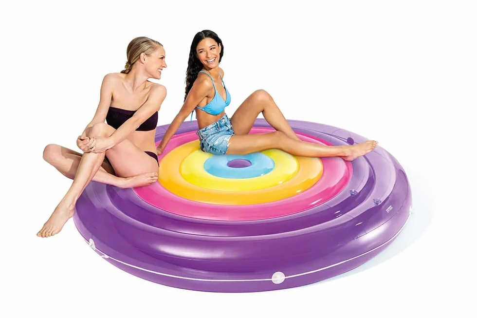 Intex Rainbow Fiesta Island, Inflated Size: 2.01m x 24cm (57285EU)