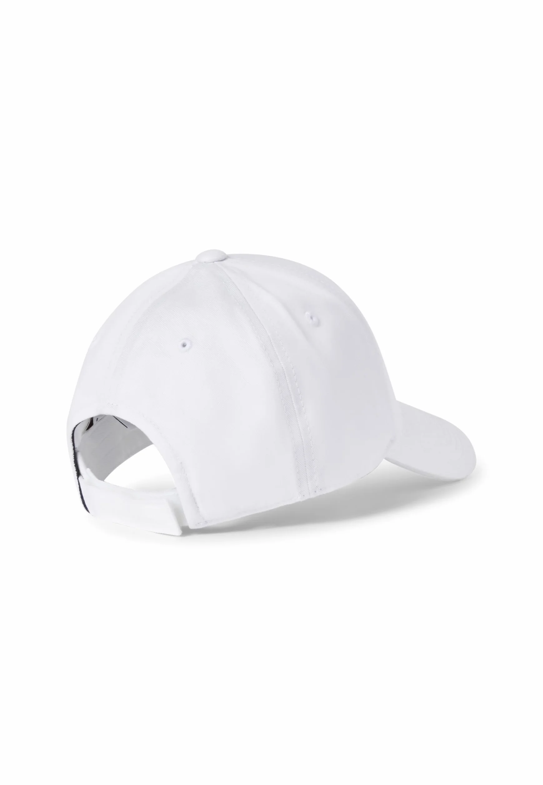 Champion Icons Accessories Junior Caps - 802421 Woven Cotton Twill Small Script Logo Czapka Baseball, Biały, Jeden rozmiar Unisex - Dzieci SS24, Biały, rozmiar uniwersalny