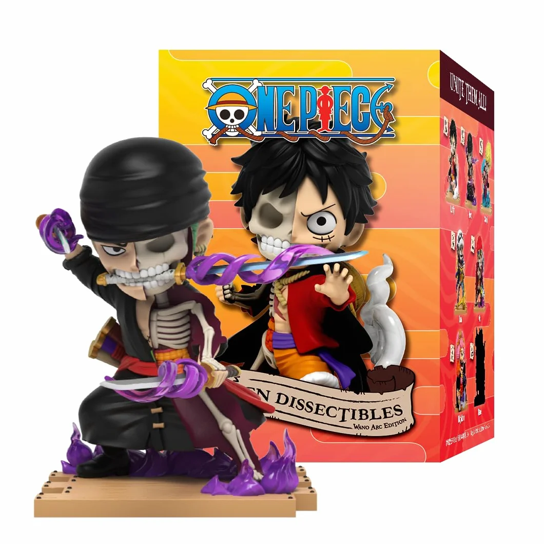 Mighty Jaxx Freeny's Hidden Disekttibles: Jednoczęściowa seria 7 (Wano Arc) | Figurka kolekcjonerska Niespodzianka | Losowa postać