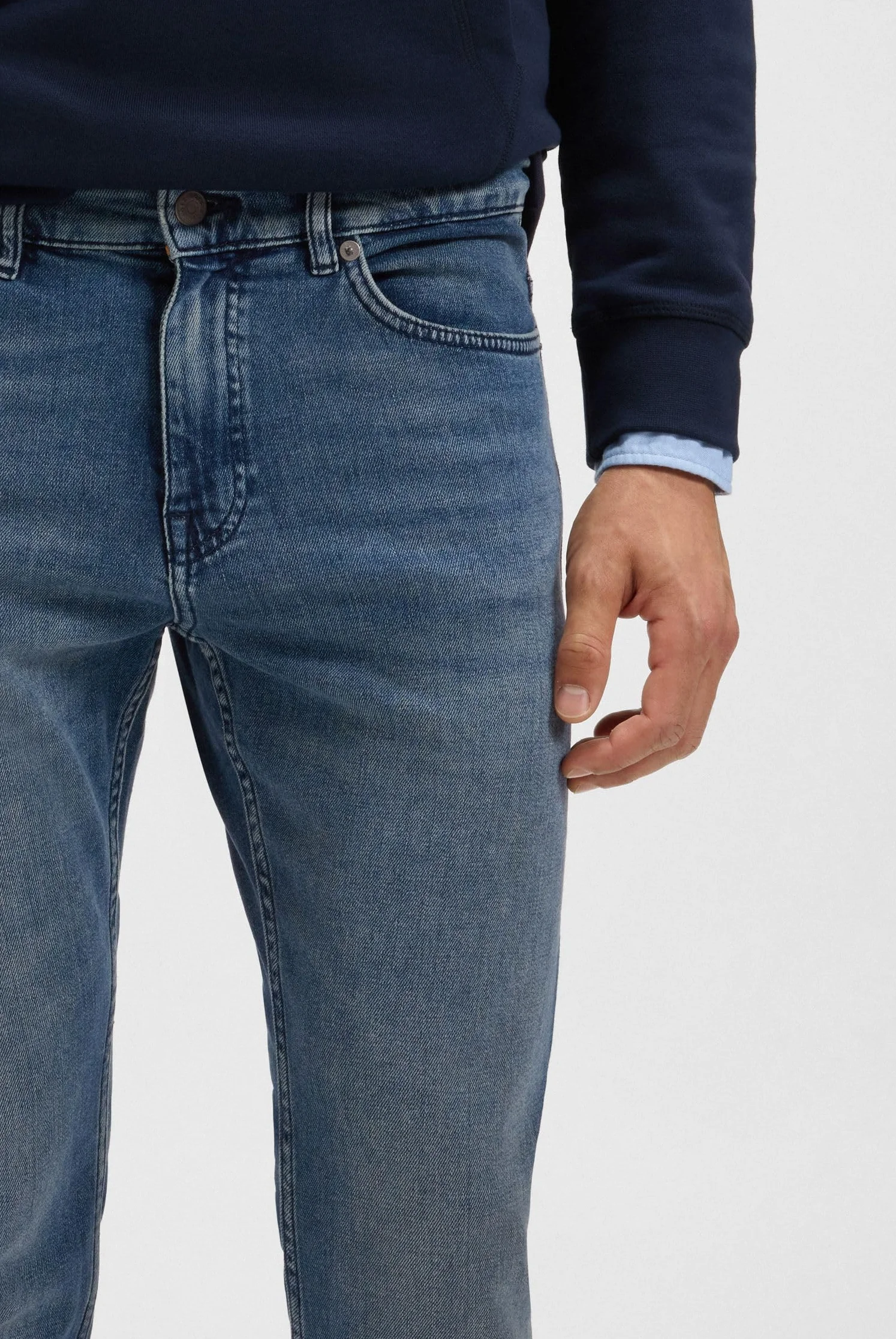BOSS Delaware Bo - Jeans_Spodnie Mężczyźni