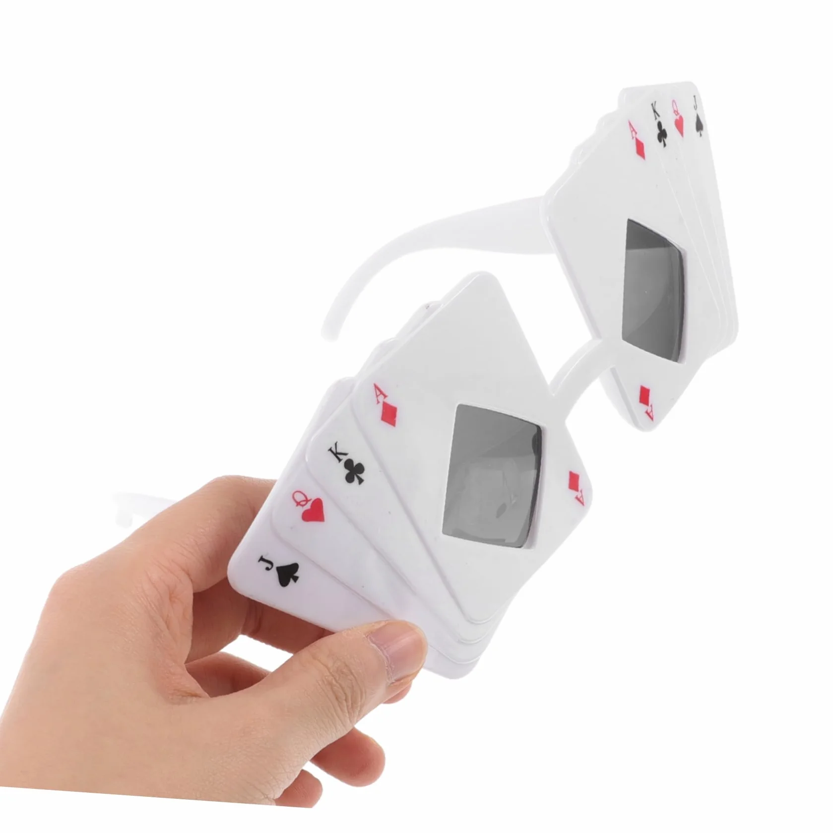 Zestaw 2 Kart Do Pokera Okulary - Męskie Modne Okulary - Do Gry W Pokera