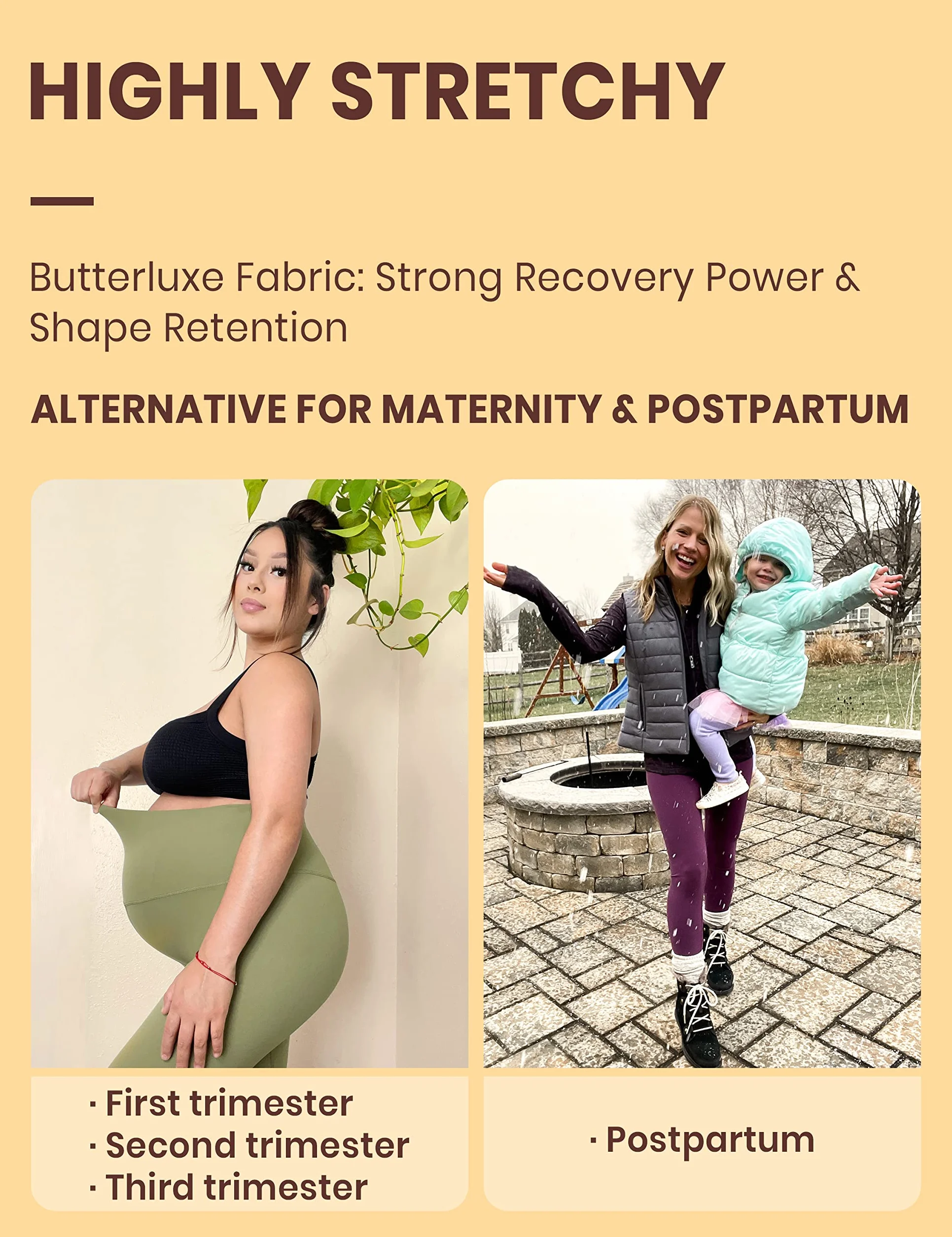 CRZ YOGA Spodnie Do Jogi Butterluxe Z Bardzo Wysokim Stanem 25 Cali - Miękkie Maślane Legginsy Treningowe Dla Kobiet