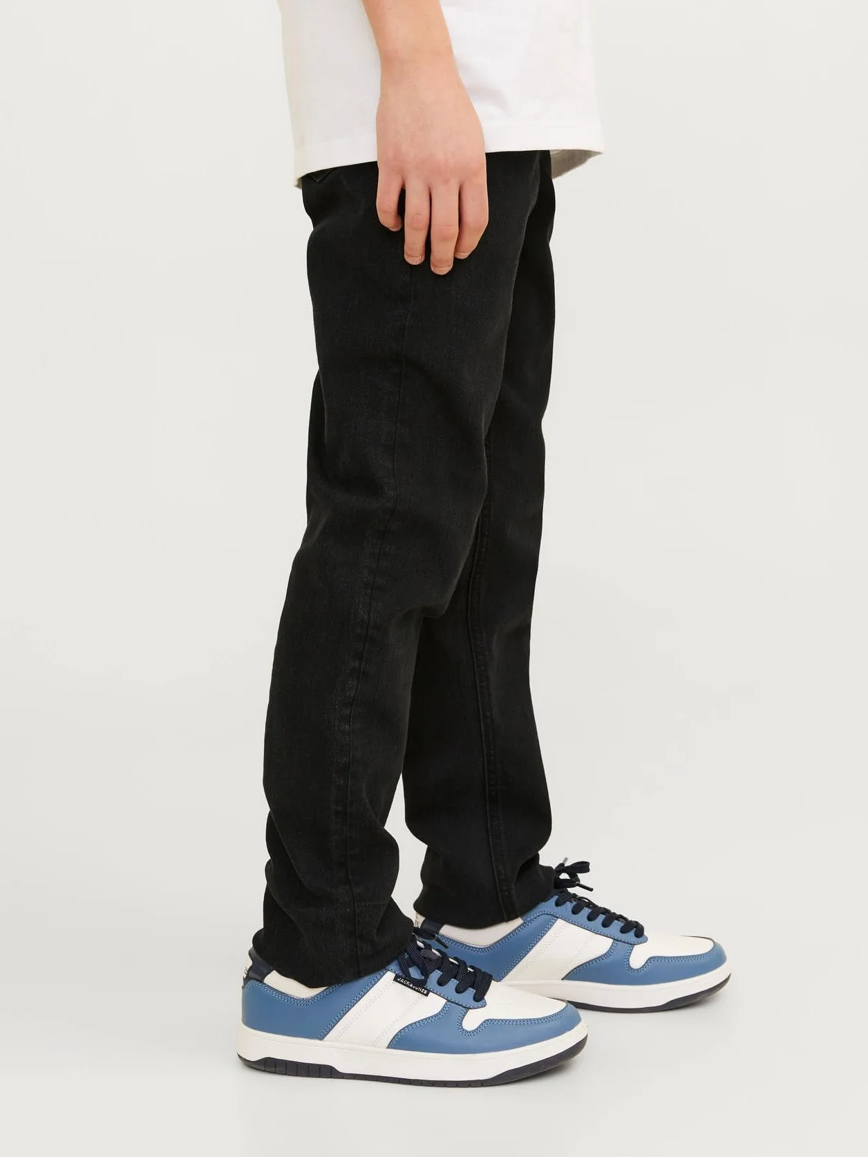 JACK & JONES Jjiglenn Jjelasticated Mf 996 Noos Mni - spodnie jeansowe Chłopcy