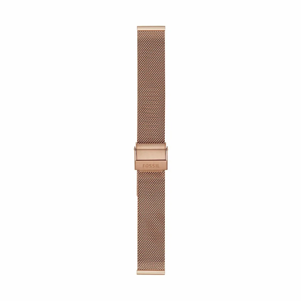Fossil damski pasek 16 mm ze skóry lub stali szlachetnej
