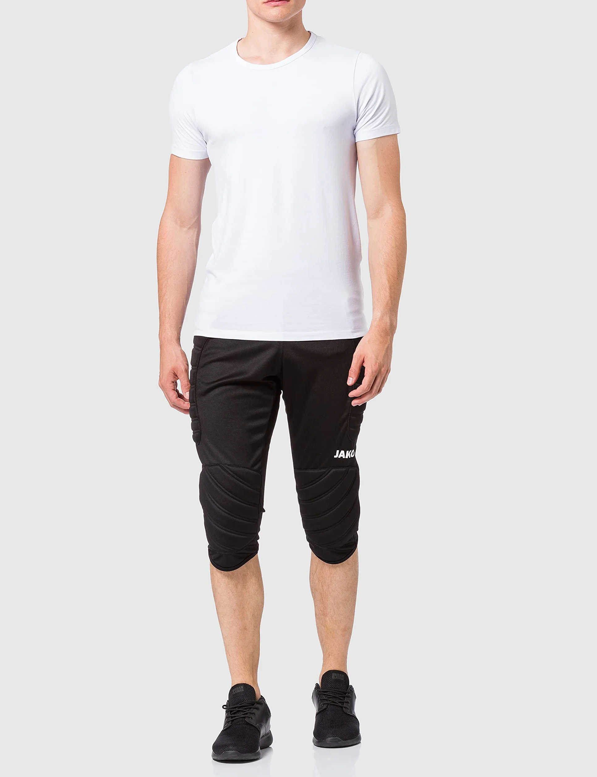 JAKO Męskie spodnie bramkarskie (wszystkie długości) TW-Capri Striker, czarne, XXL, 8938