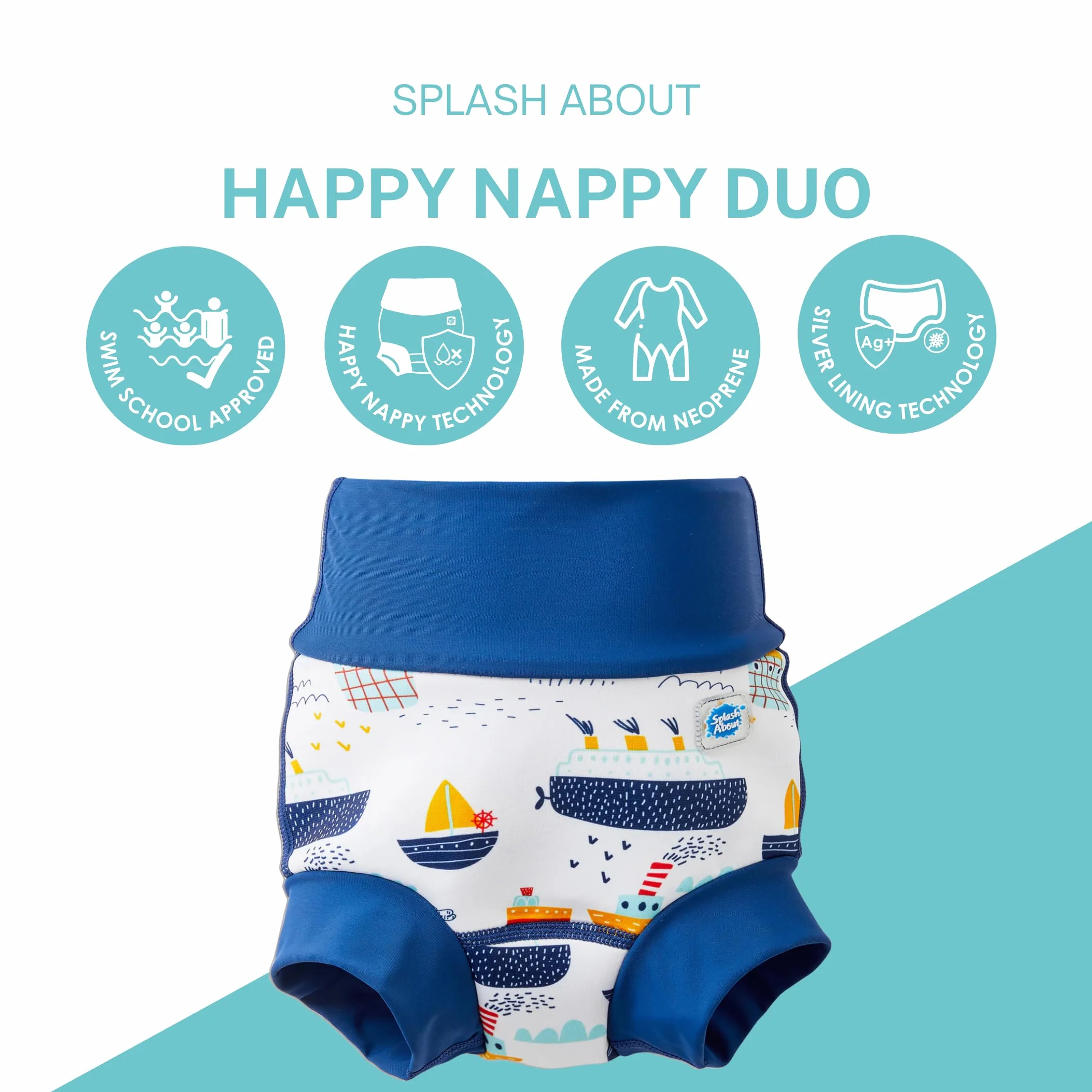 Splash About Happy Nappy Duo, holowniki, 4-5 lat
