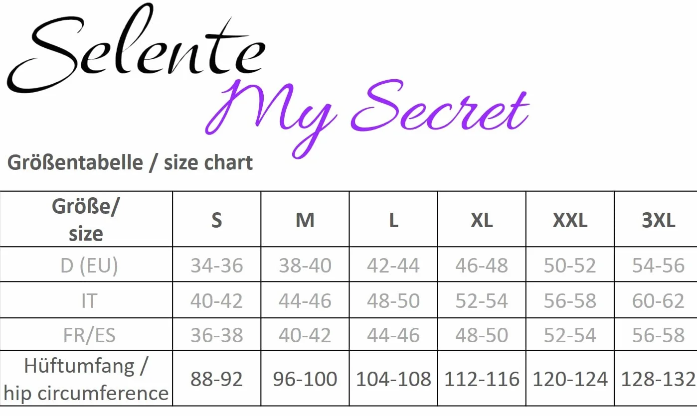 Selente MySecret damska bielizna wyszczuplająca (slipy talii, majtki modelujące, sukienka modelująca lub podkoszulek), wyszczuplające brzuch, wyprodukowano w UE