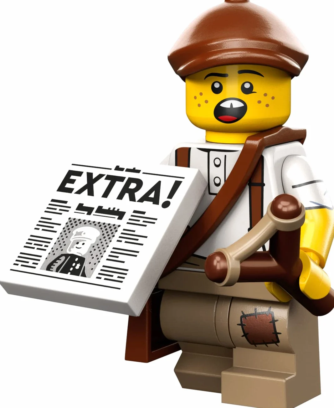 LEGO Kolekcjonerskie minifigurki seria 24 - gazeta Kid 71037 (w workach)