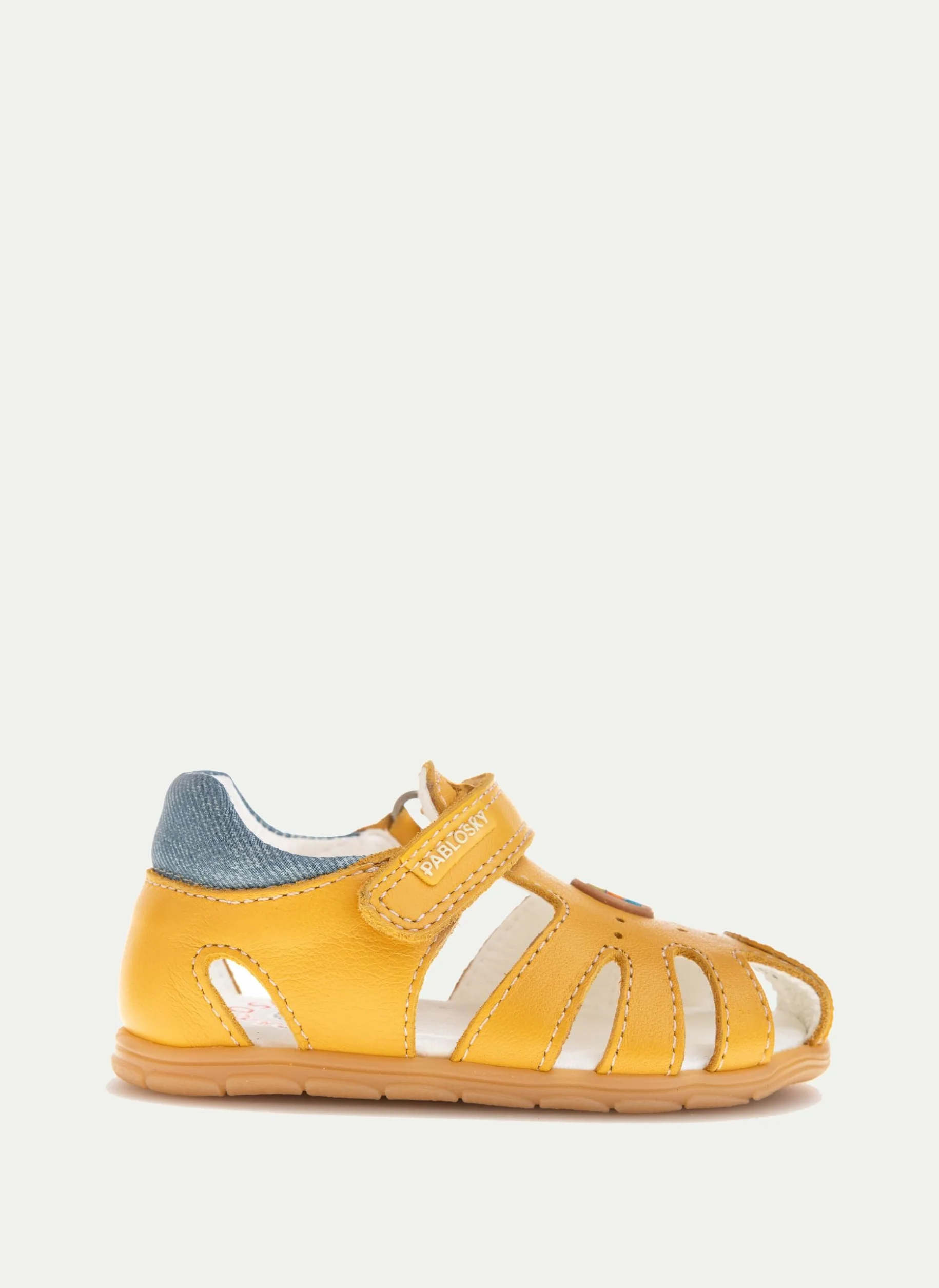 Pablosky ZIG 051780, Sandał, Żółty, 22 EU Ancho