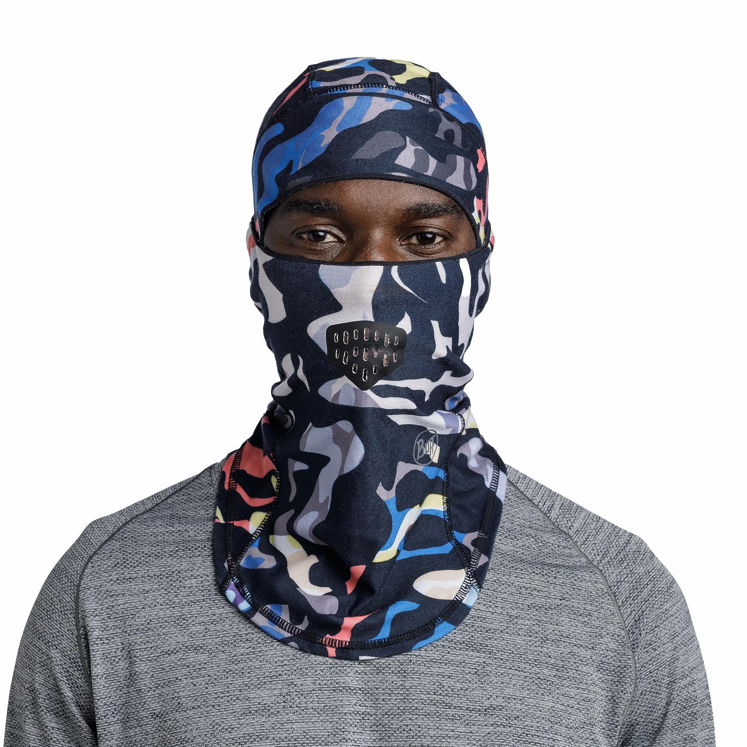 BUFF®| Balaclava Thermonet Ciepła, wygodna, materiały z recyklingu, lekka, oddychająca, izolacja termiczna, śnieg Chłopiec Dziewczynka