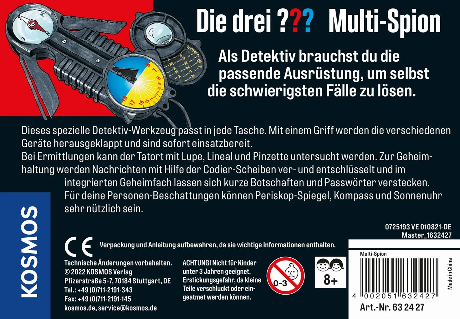 Die drei ??? Multi-Spion: Detektiv-Set