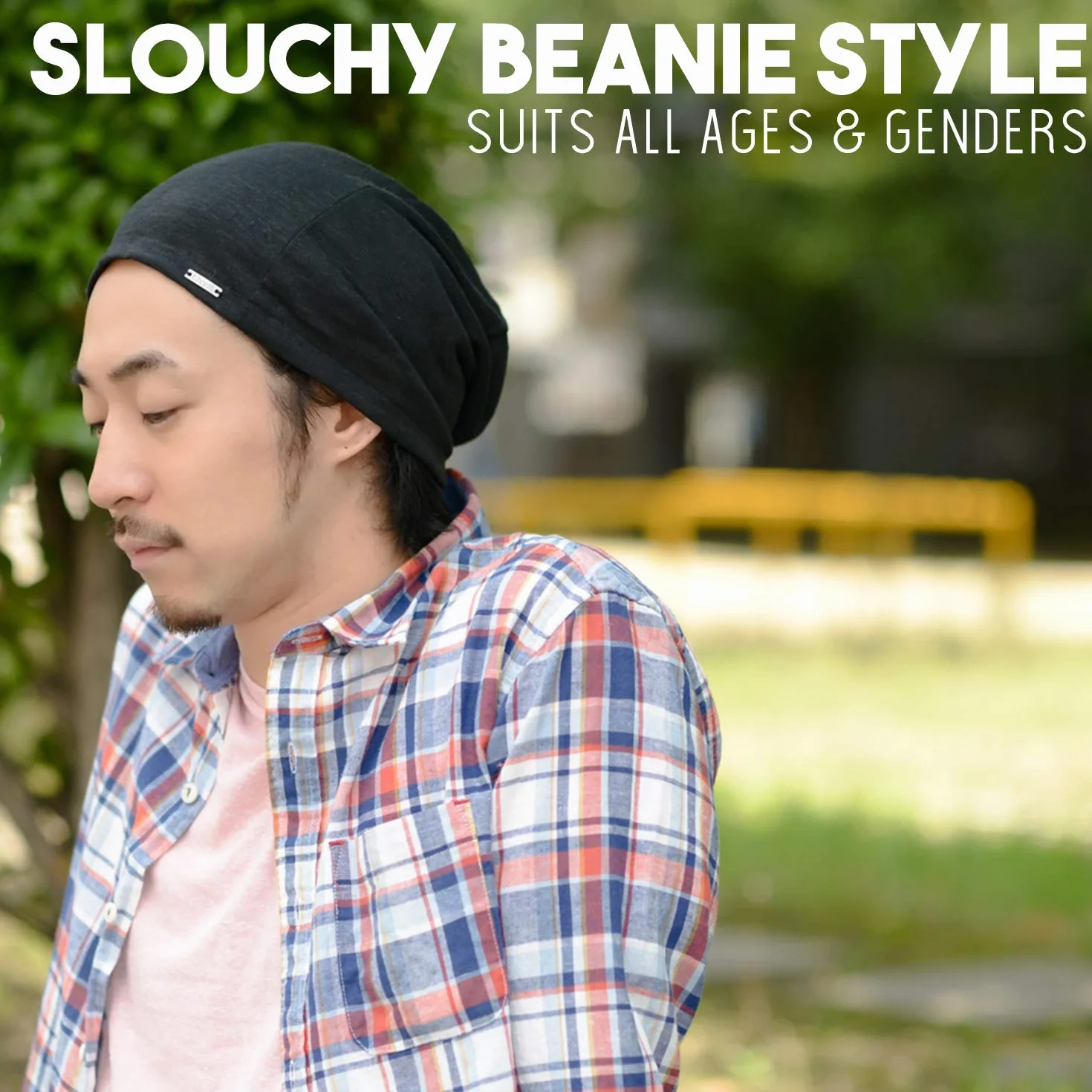 Lniana Męska Damska Czapka Letnia - Lekka Czapki z Dzianiny Typu Slouchy Beanie Wyprodukowana w Japonii