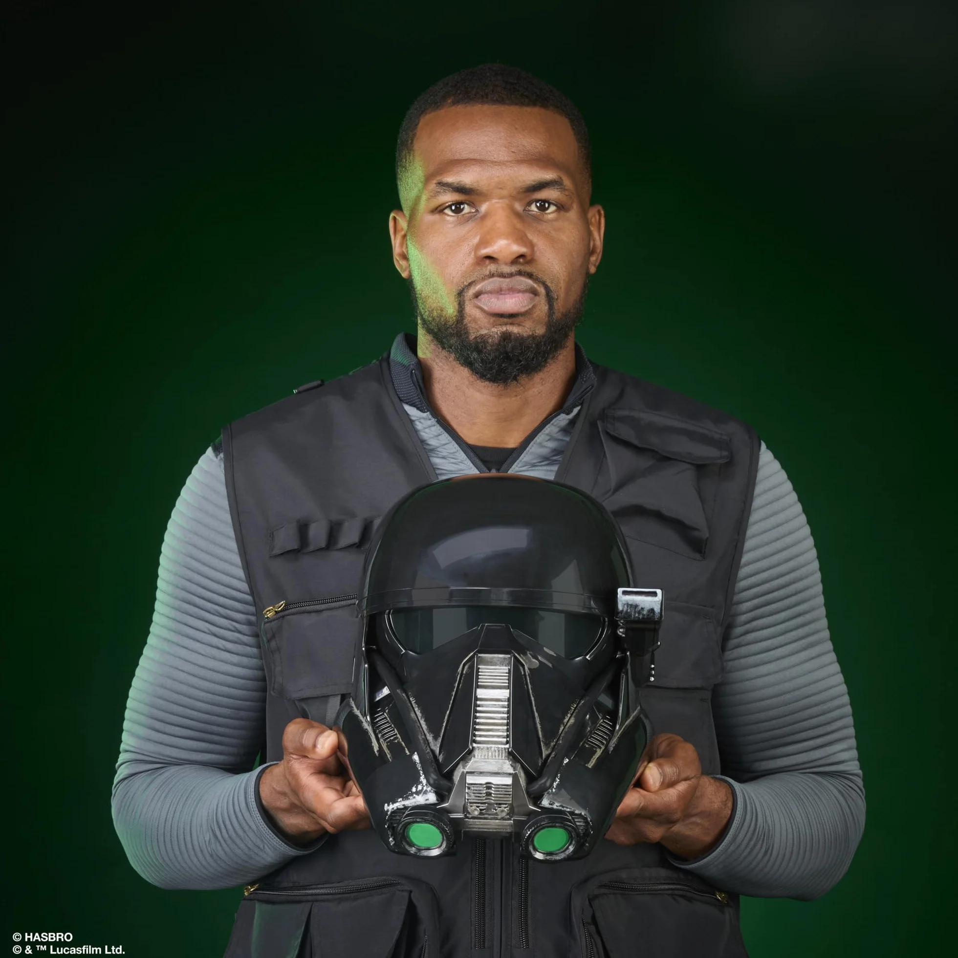 Hasbro Star Wars optymalnej jakości Elektroniczny Hełm Imperialnego Szturmowca Śmierci z Kolekcji Star Wars The Black Series, Zabawka Tematyczna dla Dorosłych