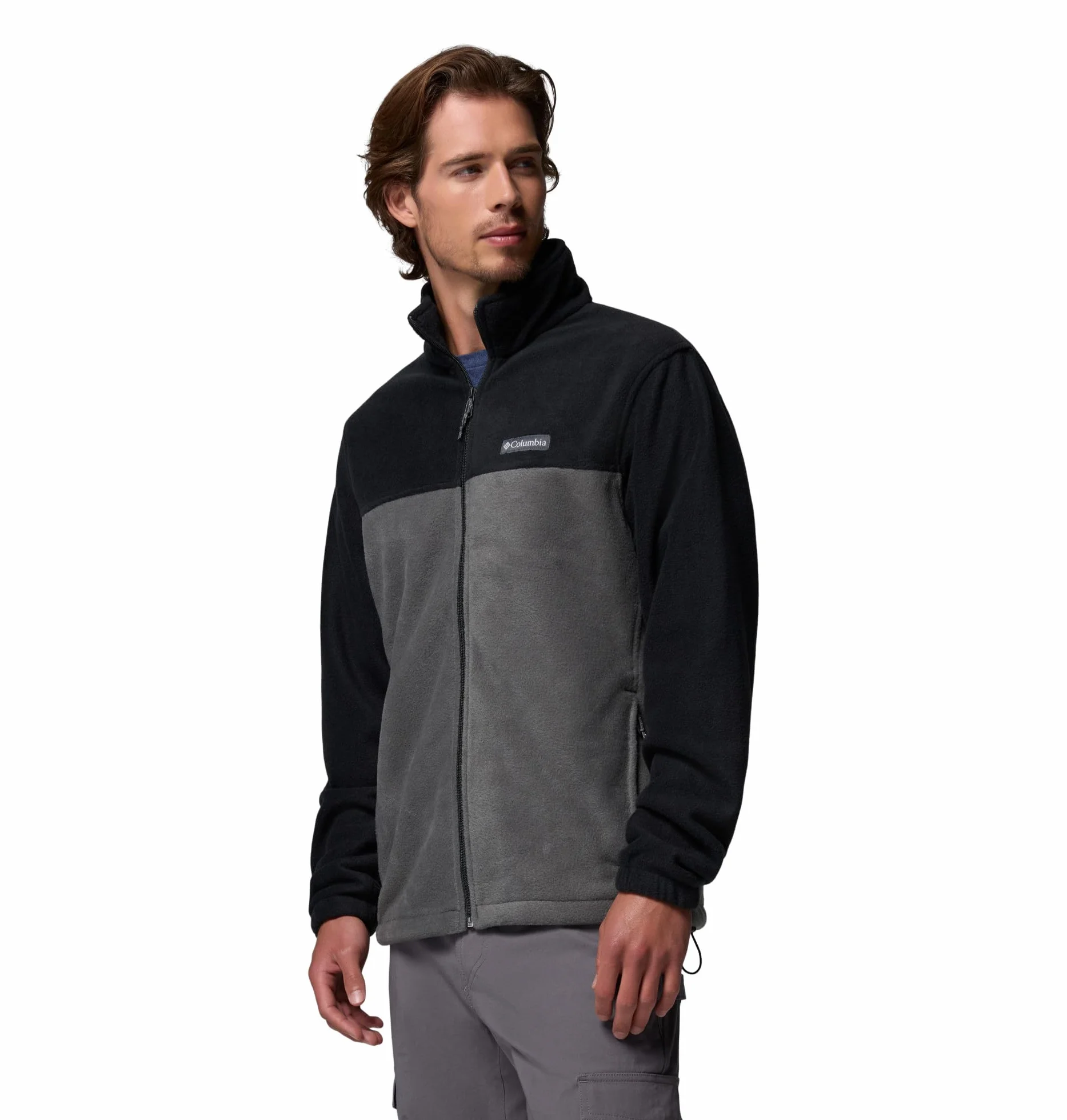Columbia Steens Mountain Full Zip 2.0, Kurtka polarowa Mężczyźni, Black/Grill, XL