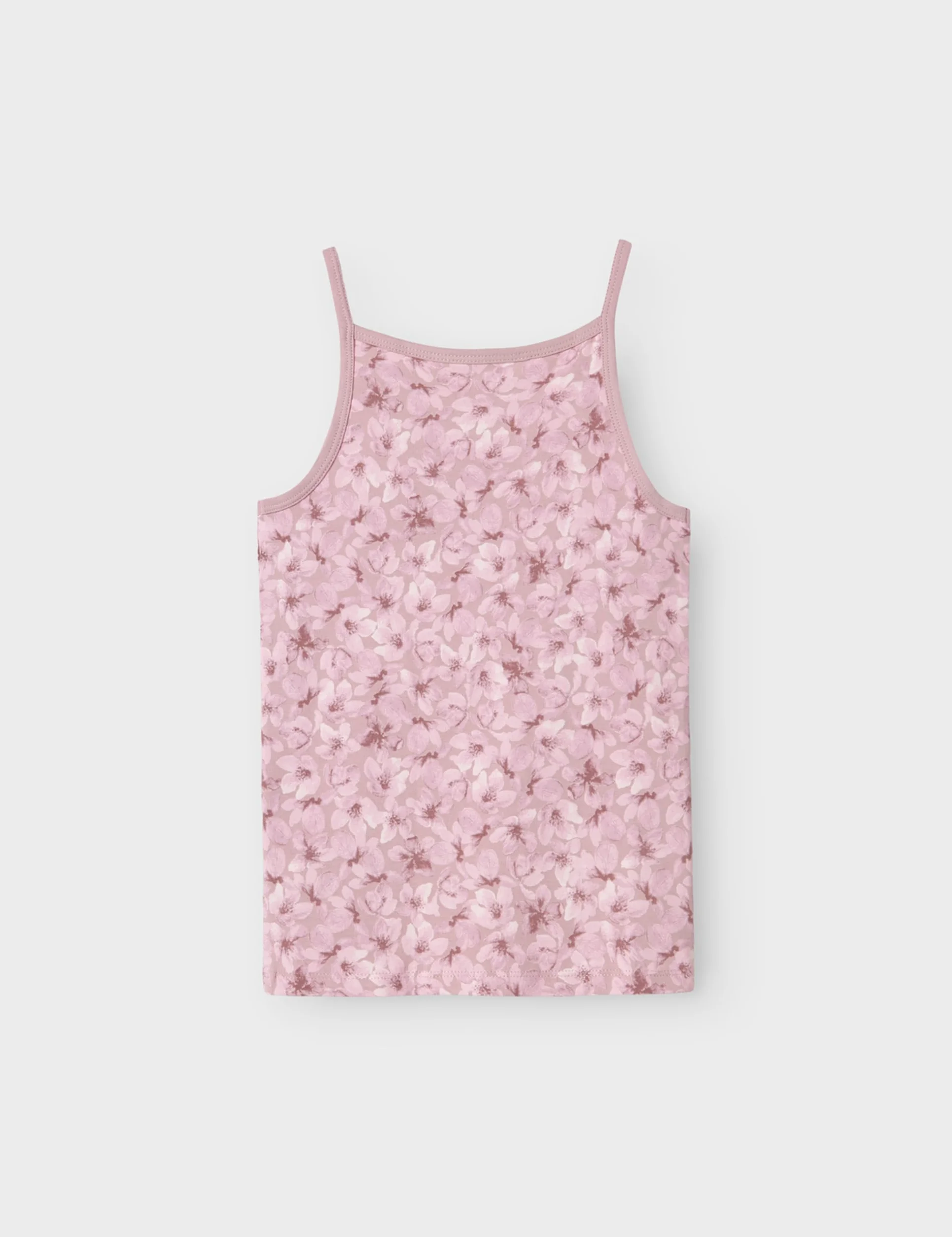 NAME IT Podkoszulek Dziewczynki Nkfstrap Top 2p fiołkowy kwiat Noos