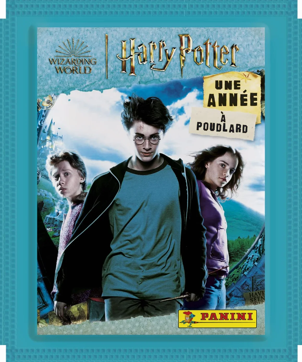 Panini- Multiset Harry Potter One Year in Hogwart Blister 12 kieszeni + 1 oferowany, druk literowy, 004387KBF13