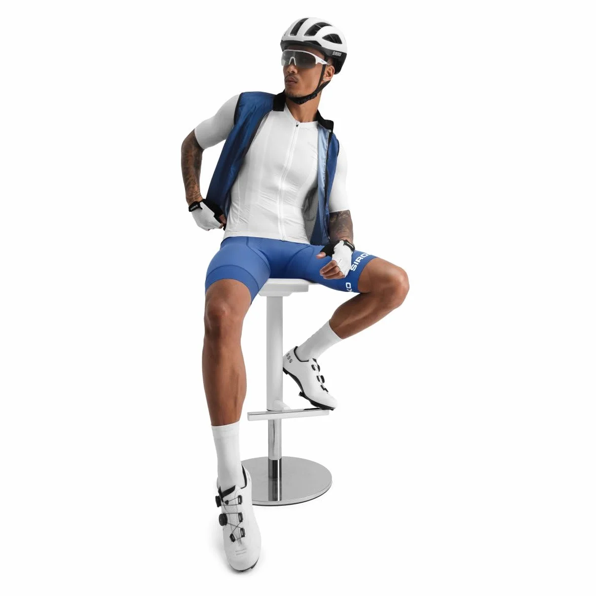 SIROKO - Koszulka Rowerowa Siroko SRX Ardiden - XS - Biały