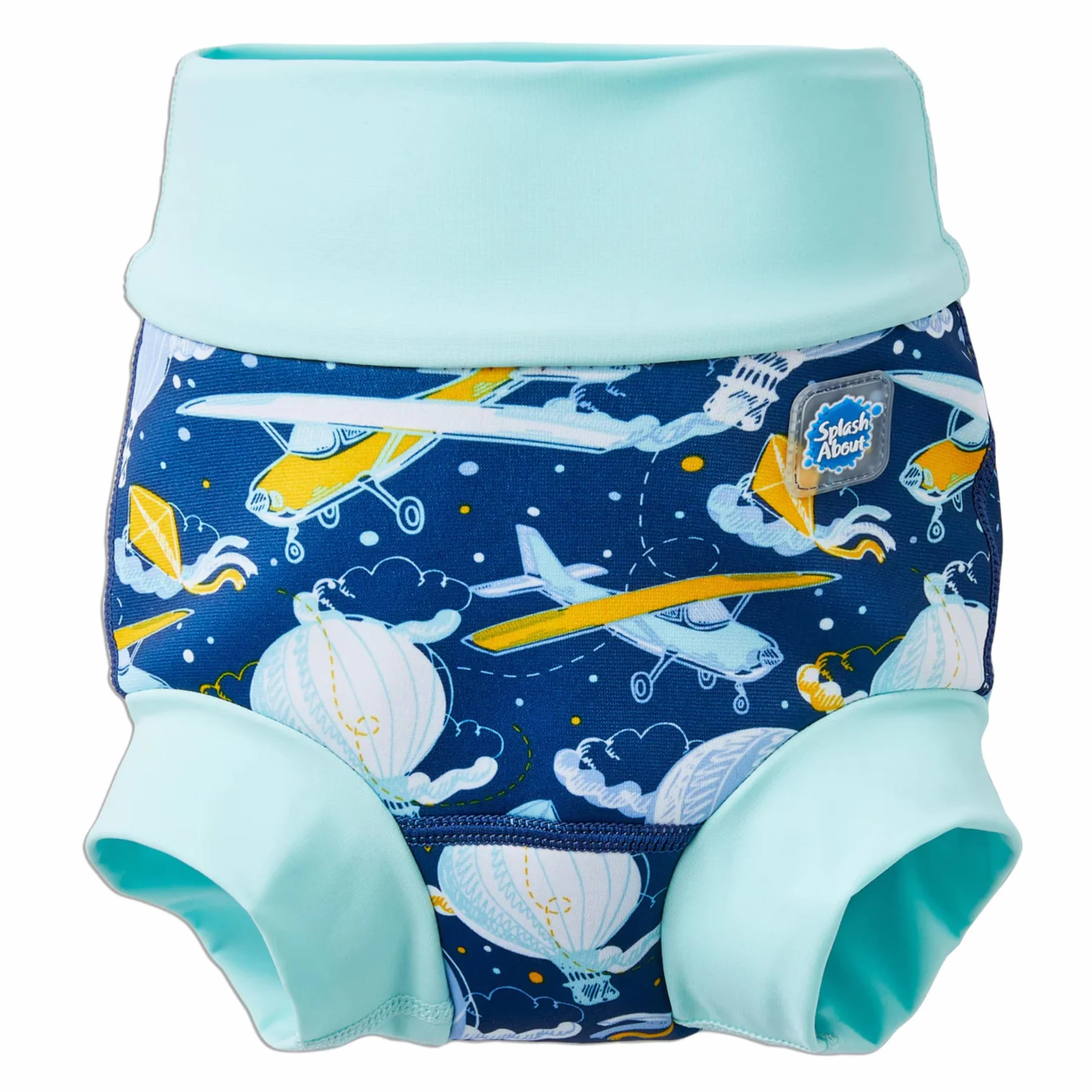 Splash About Happy Nappy Duo Wiederverwendbare Schwimmwindel, Up in the Air, 2-3 lata