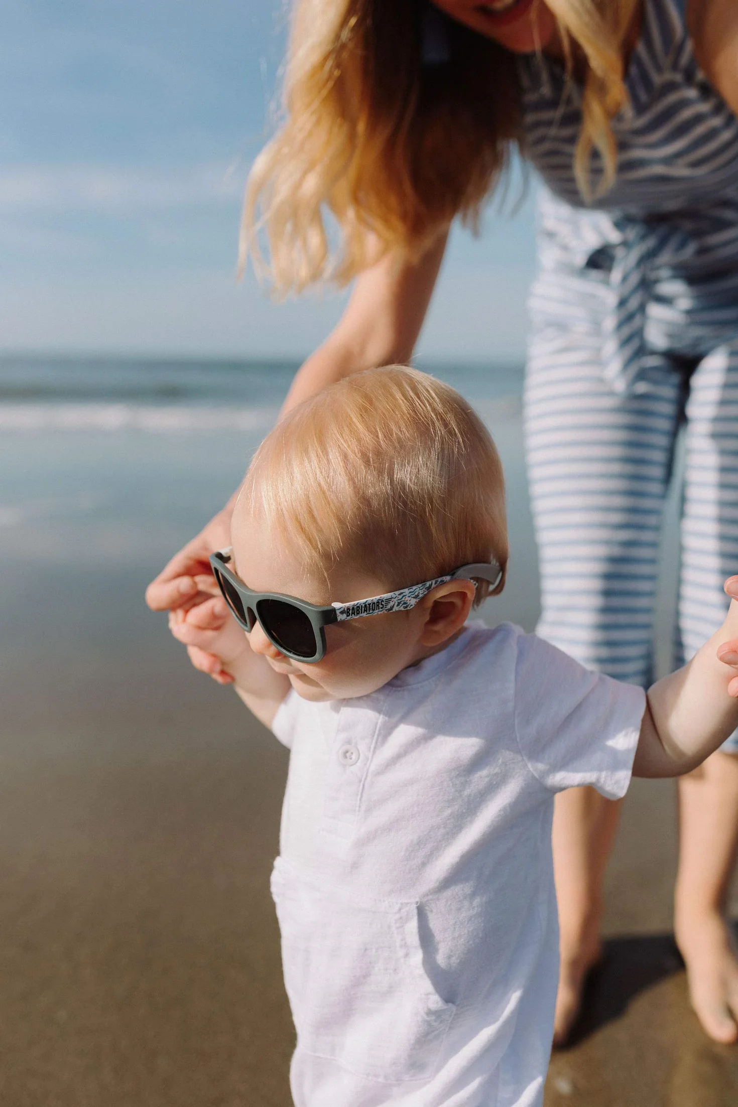 Babiators Silikonowy pasek do okularów przeciwsłonecznych - jasnoszary