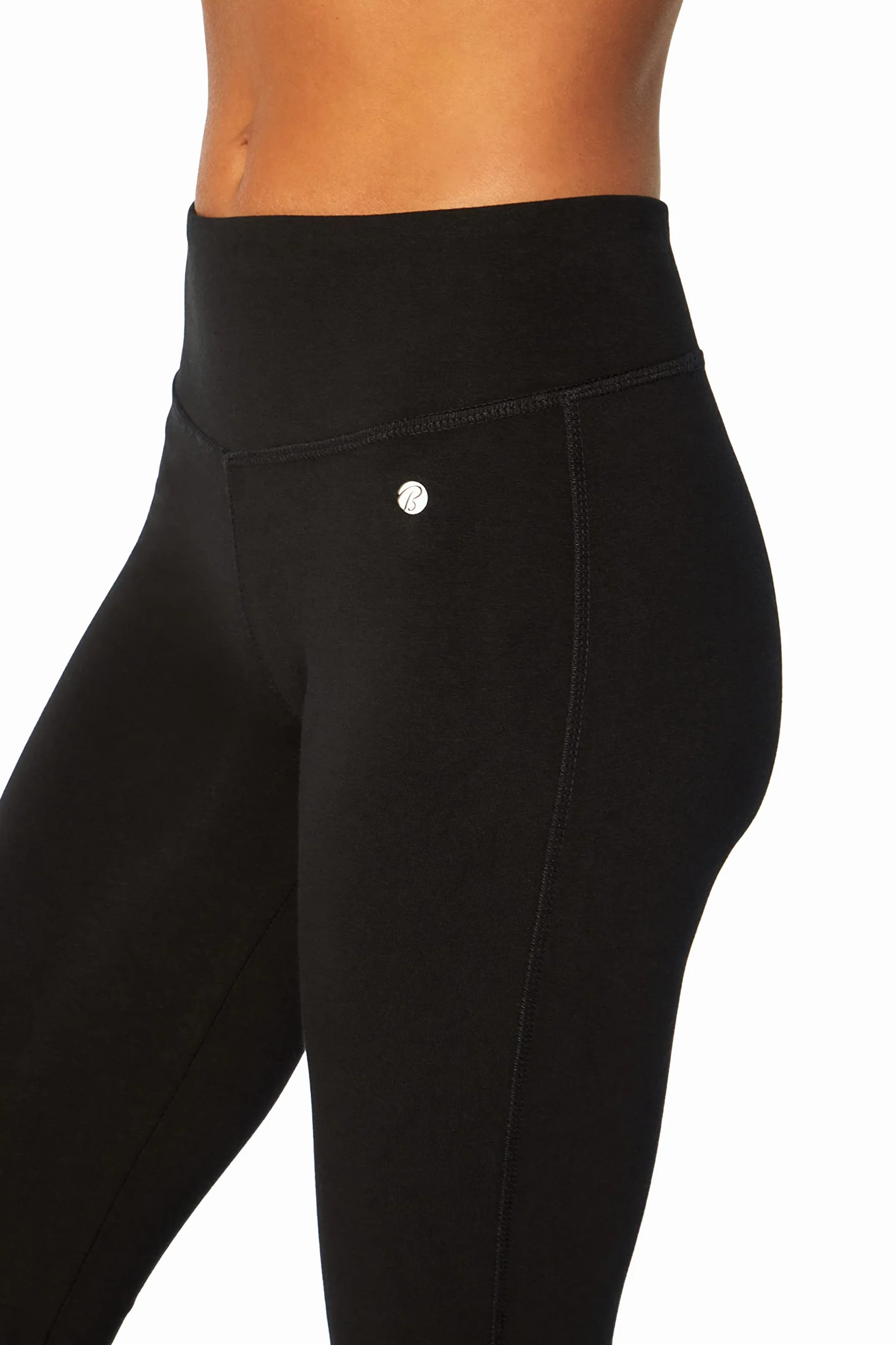 Bally Total Fitness Tummy Control Long Pant 34" - Spodnie wyszczuplające brzuch długie 86 cm Kobiety