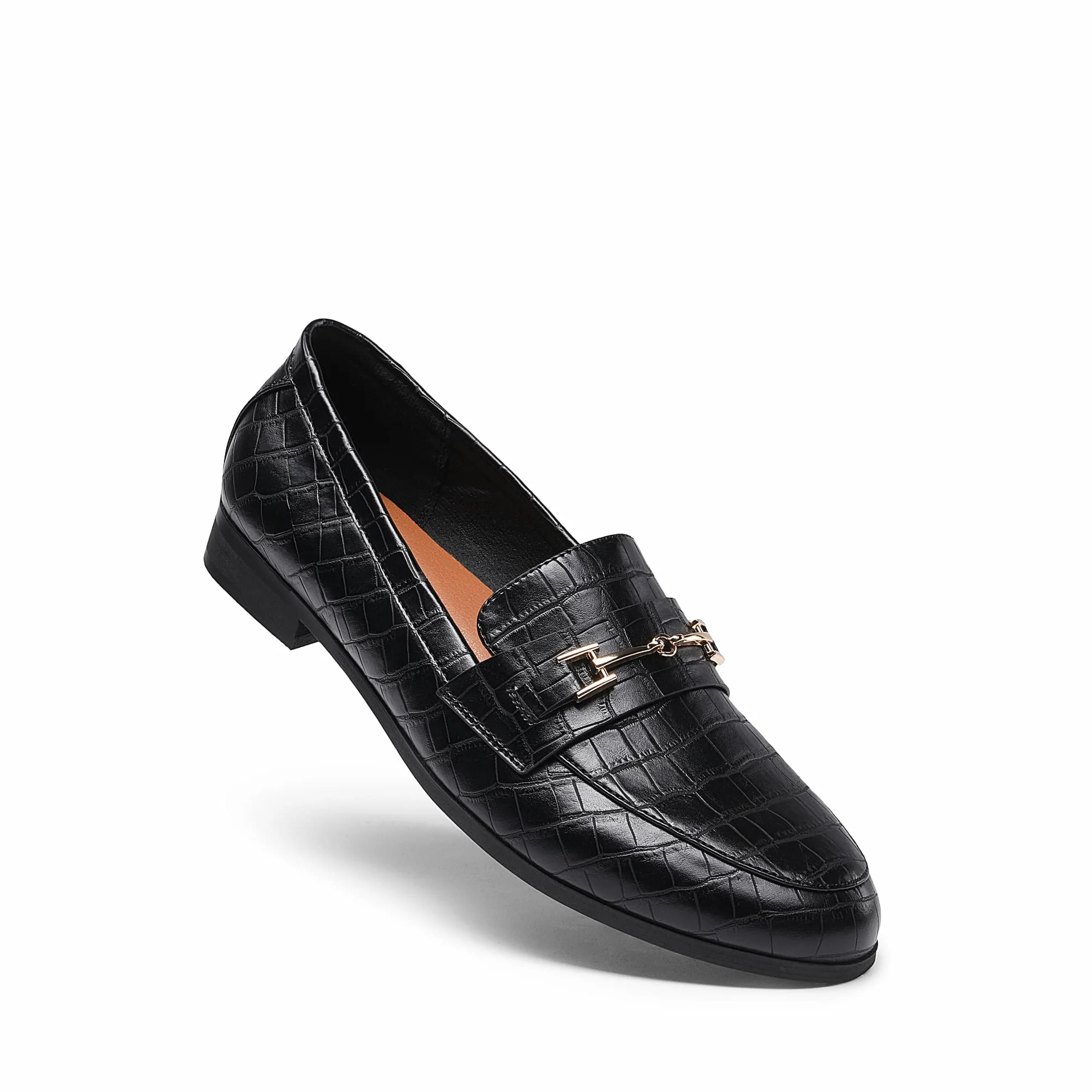 DREAM PAIRS Damskie mokasyny Penny Loafers Moda Wygodne Płaskie Eleganckie Buty