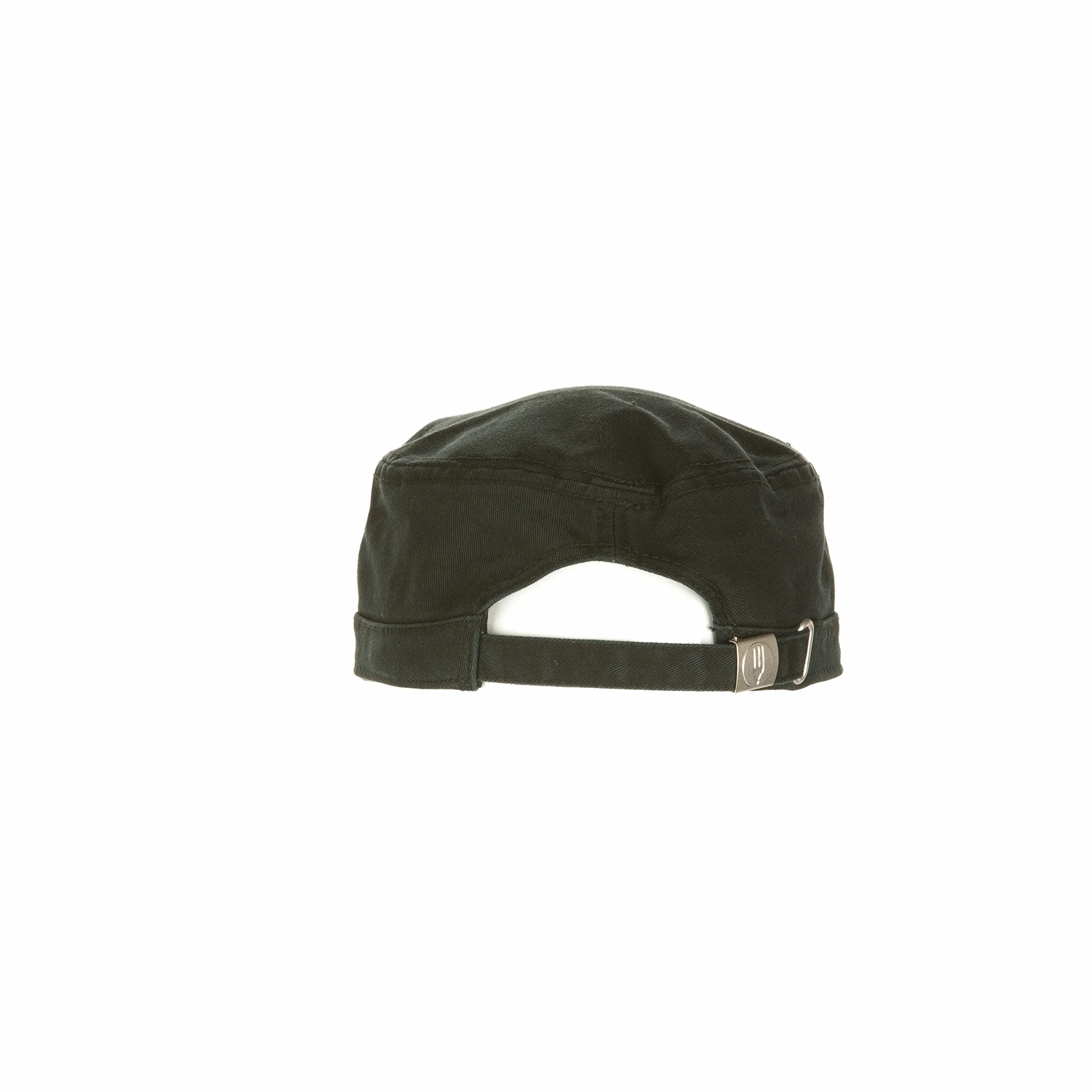 Chef Works Czapka wojskowa unisex, czarna, jeden rozmiar