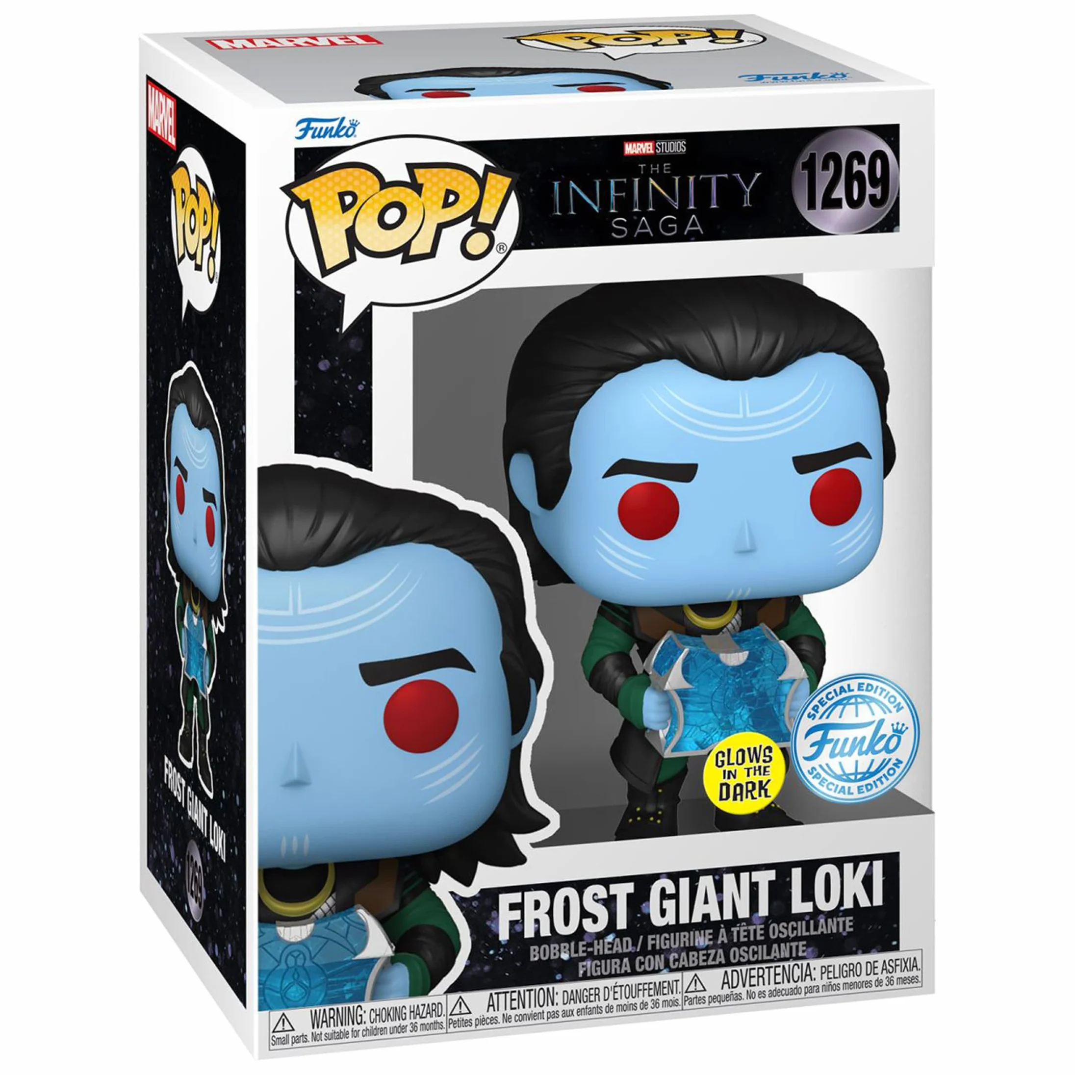 Funko Pop! Thor (2011) - Frost Giant Loki Infinity Saga Glow-in-The-Dark