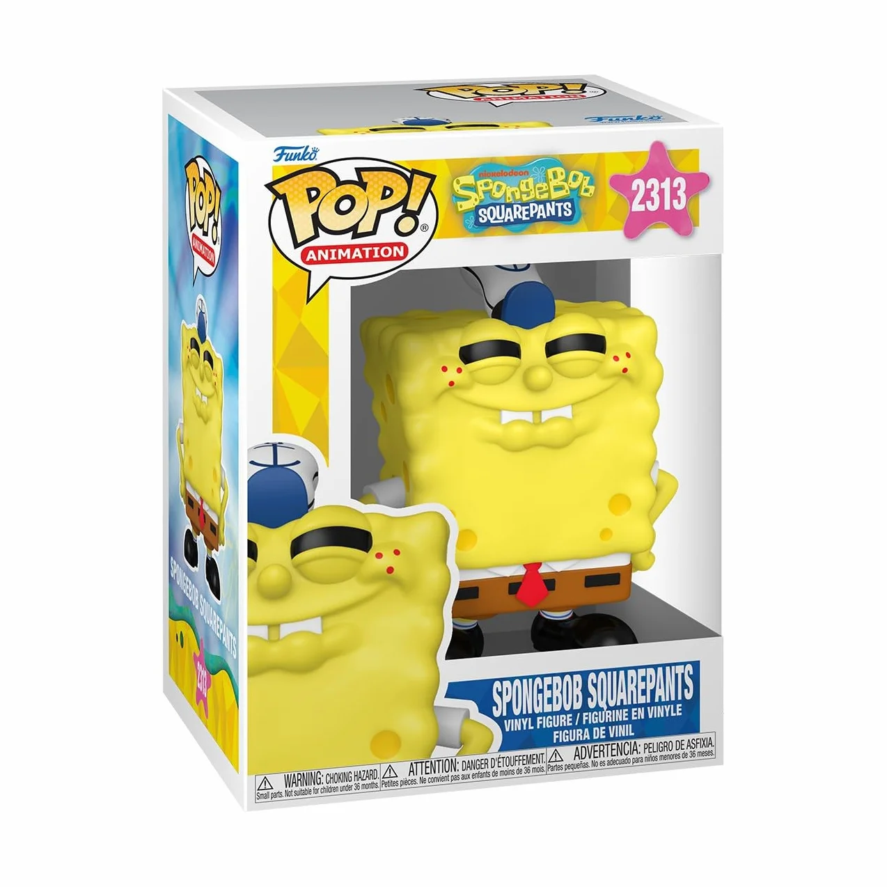 Funko POP! Animacja: SpongeBob Kanciastoporty - SpongeBob - kolekcjonerska figurka winylowa - pomysł na prezent - Oficjalny produkt - Zabawki dla dzieci i dorosłych - Model figurowy dla kolekcjonerów