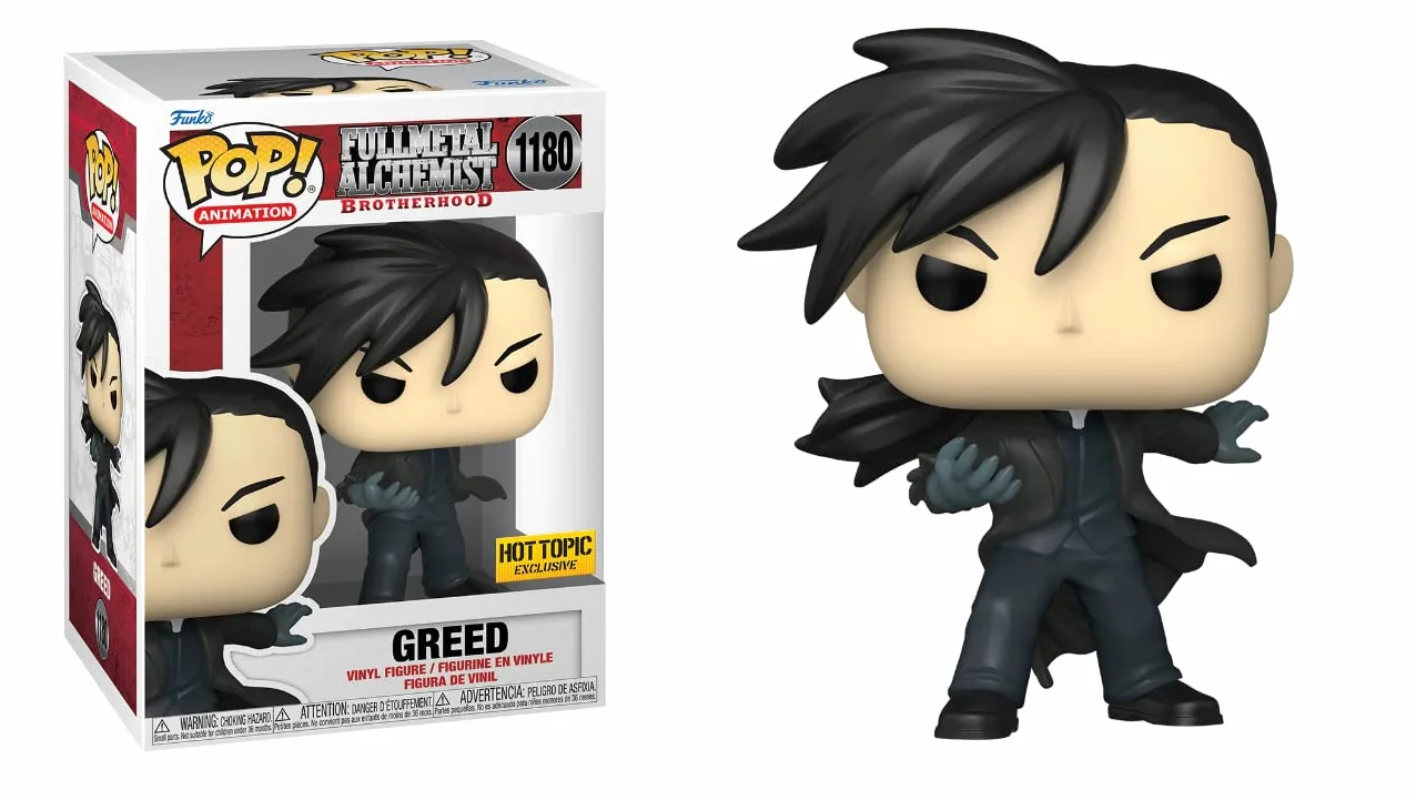 Funko Pop! Animation: Full Metal Alchemist Brotherhood S3 - Greed (Special Edition) #1180 Vinyl Figure