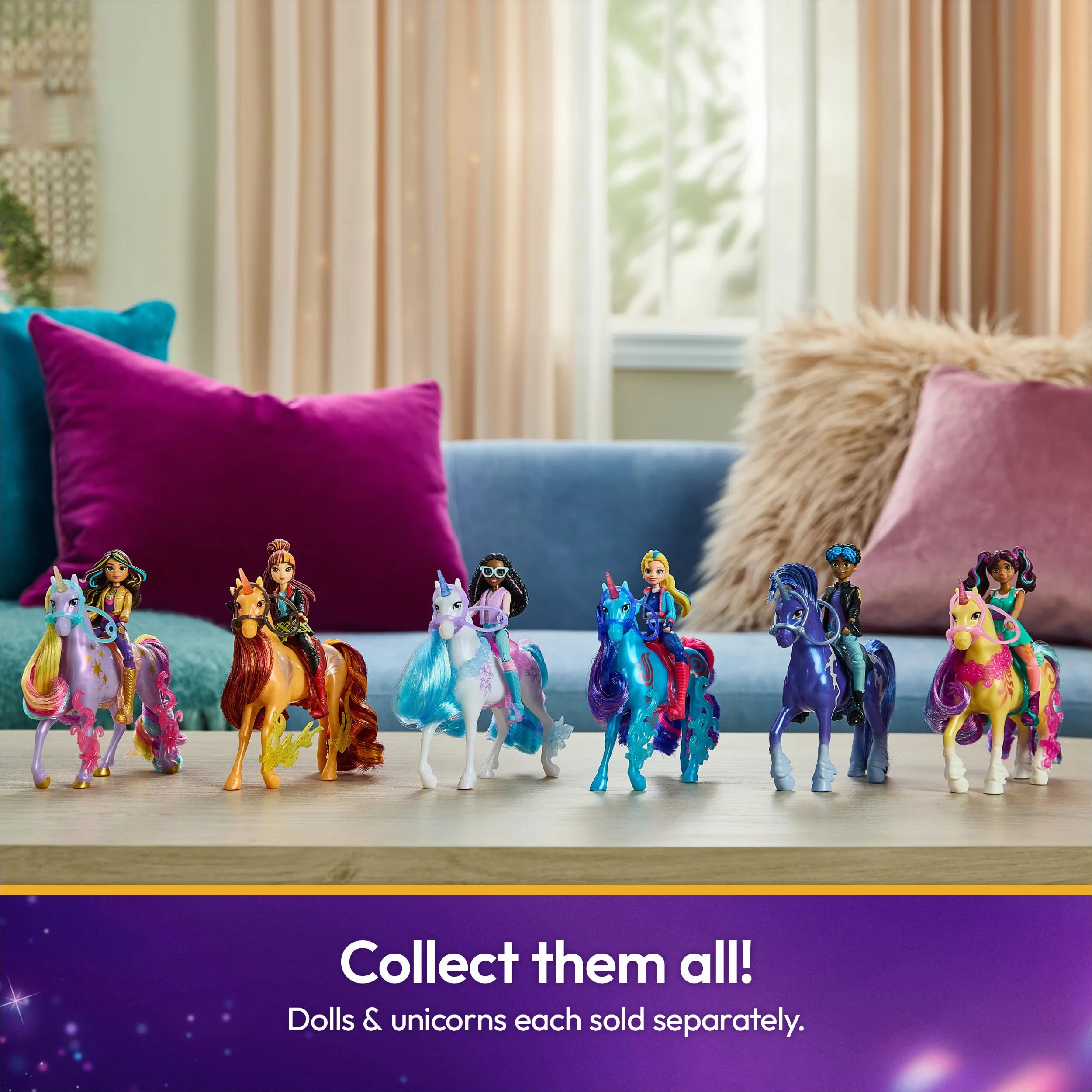 Unicorn Academy 6072675 ll UnicrnSetsLaylaGlacr Ref, wielokolorowy