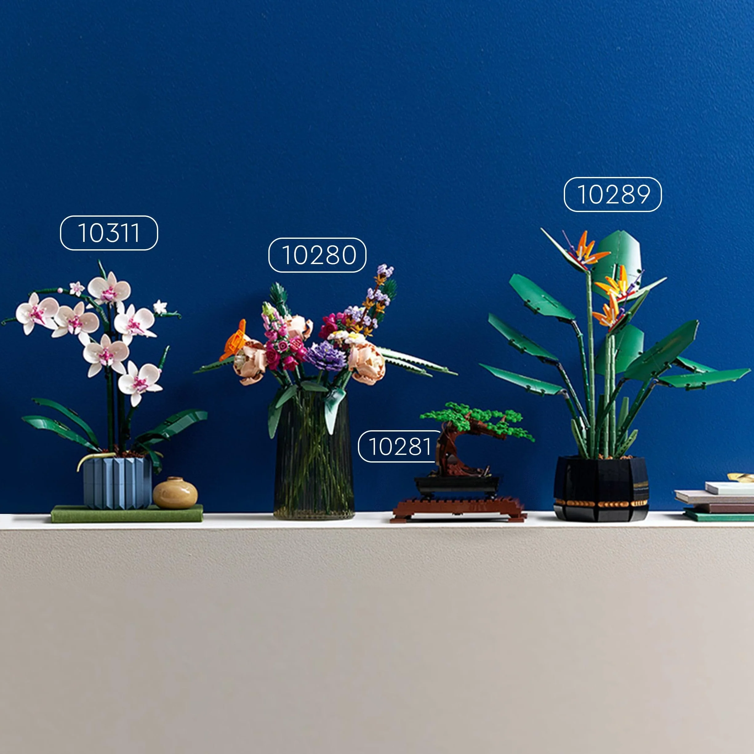 LEGO Icons Botanicals Orchidea Sztuczna Roślina, Zestaw z Kwiatami dla Kobiet, Dekoracja do Domu dla Dorosłych, Kolekcja Botaniczna, Pomysł na prezent, 10311