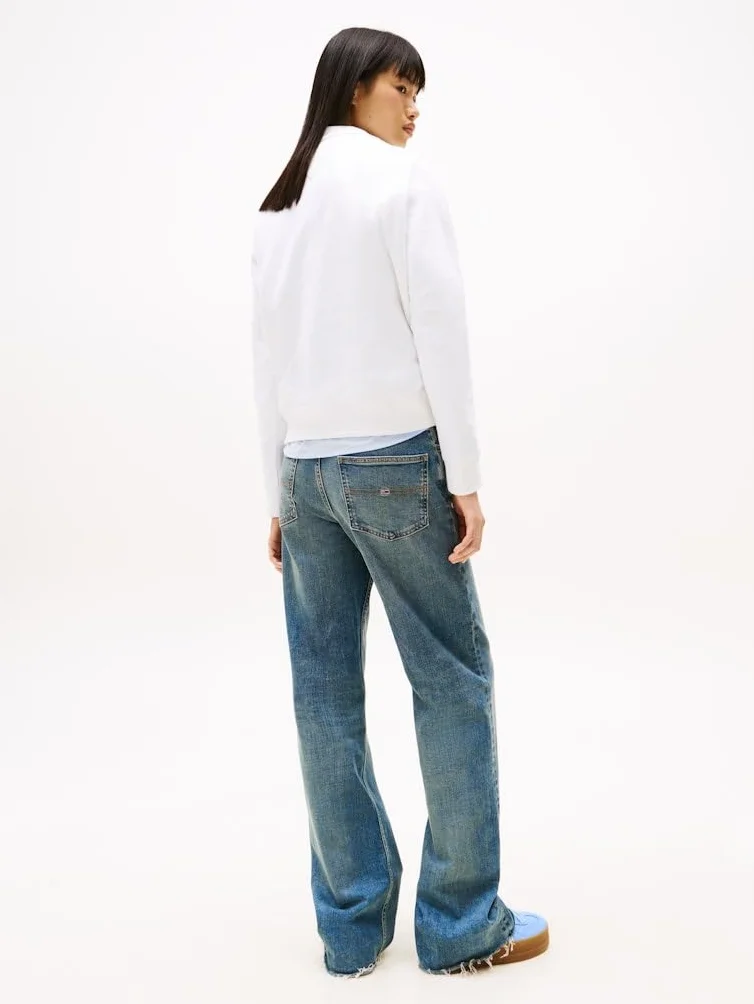 Tommy Jeans Bluza damska, Biały, M
