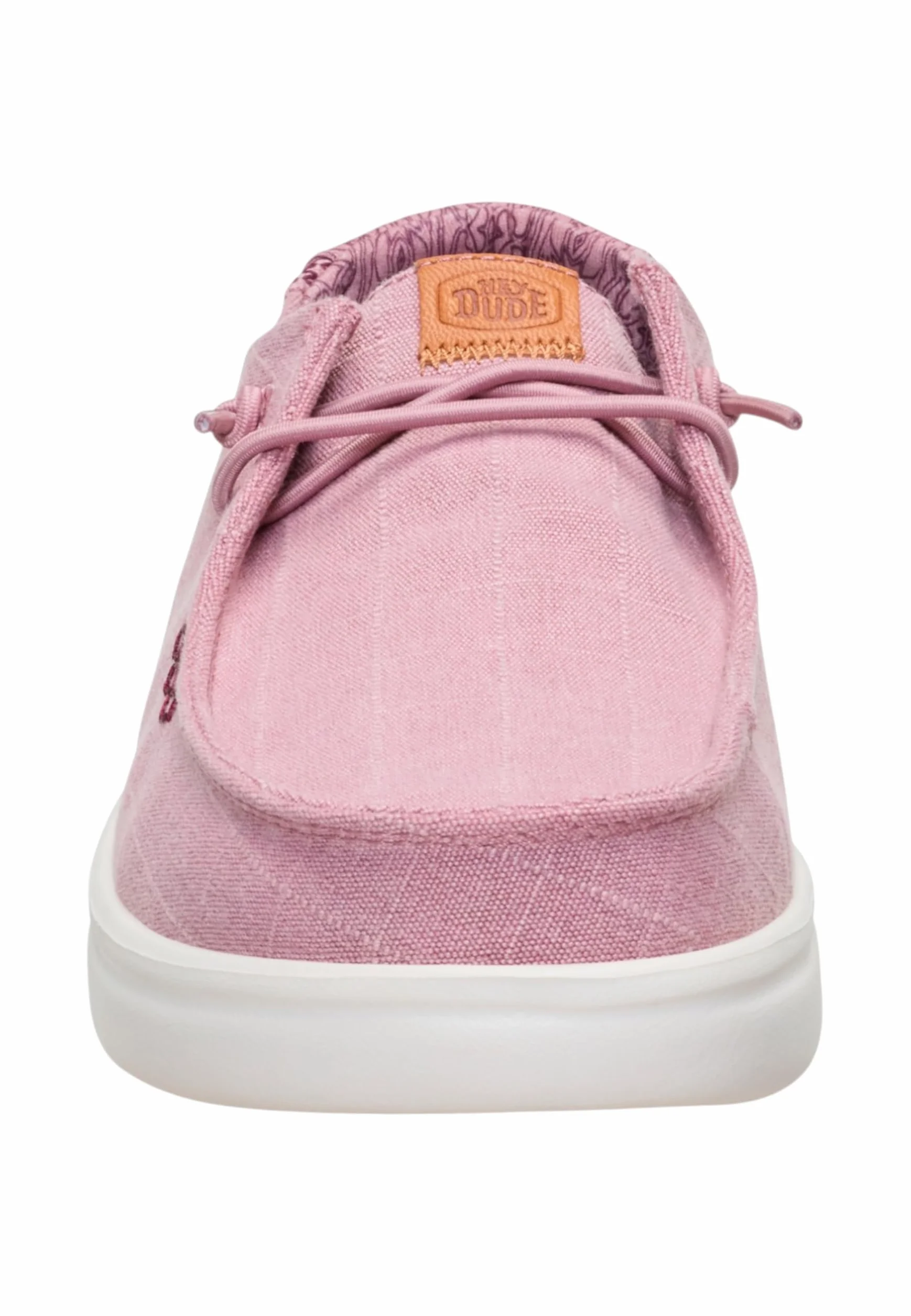 HEYDUDE Wendy Rise Chambray Grid mokasyny damskie, różowe - 45274-5CG