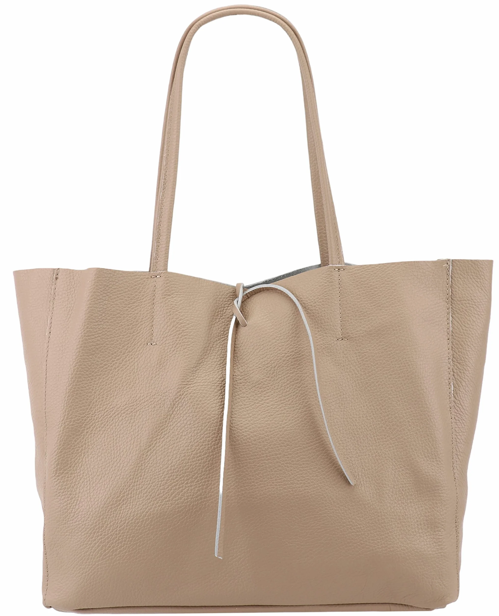 SH Leder ® Damska torba na zakupy z prawdziwej skóry bydlęcej w formacie poziomym z kieszenią wewnętrzną w wielu kolorach torba na ramię torba z uchwytem 30 x 37 cm Maja G514