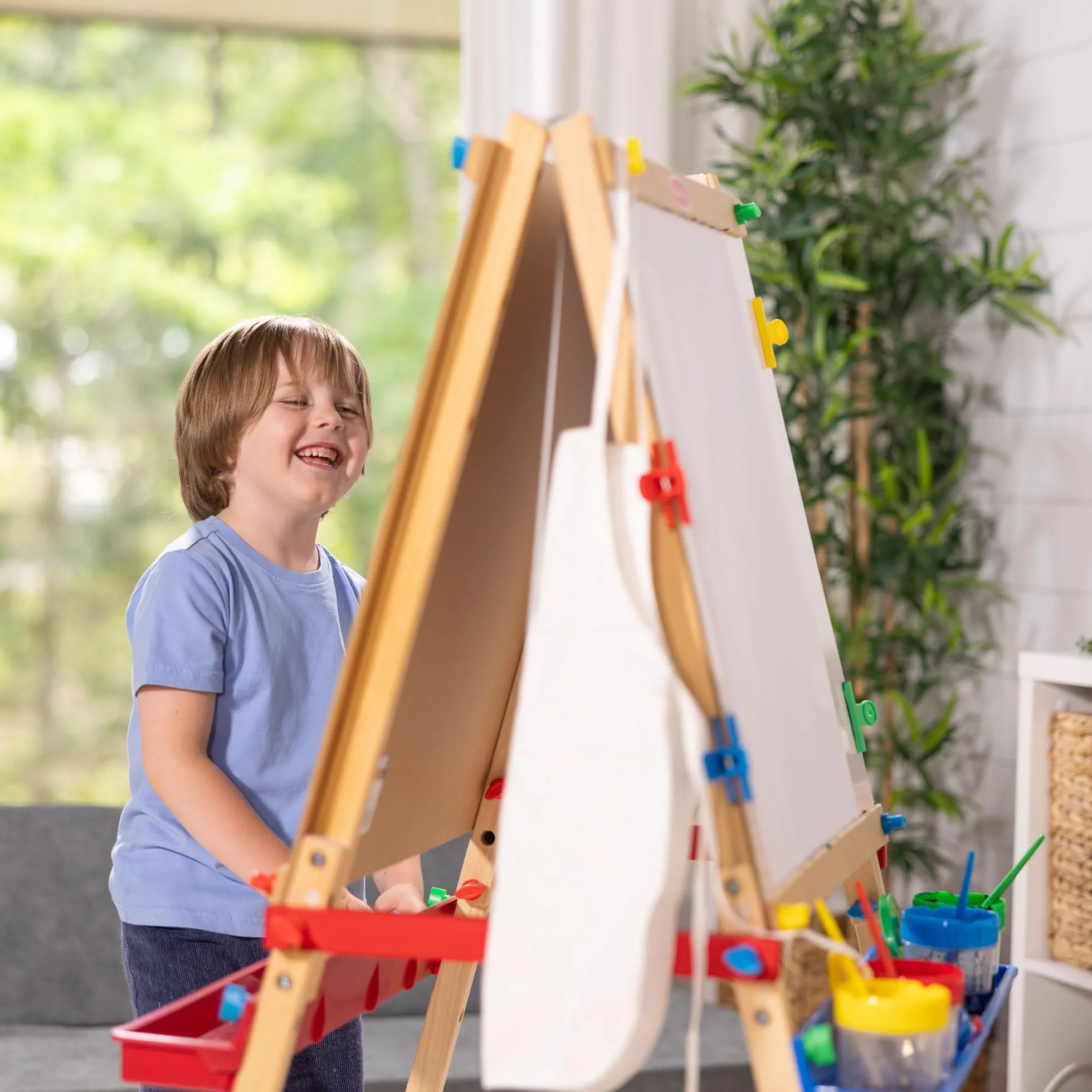 Melissa & Doug Luksusowa Stojąca Sztaluga Sztuka i Rzemiosło 3+