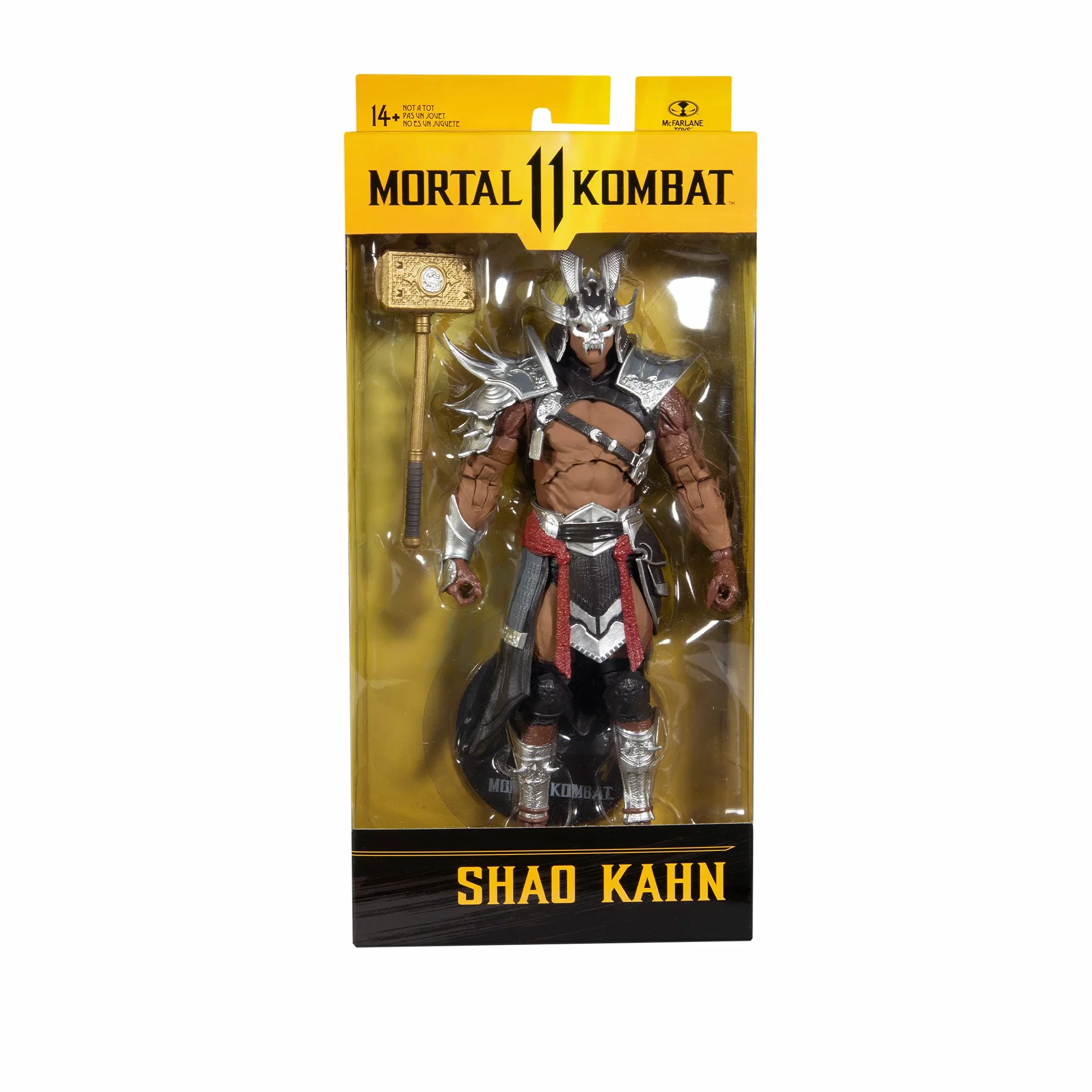 Figurka Mortal Kombat Shao Kahn (Platinum Kahn) 18 cm