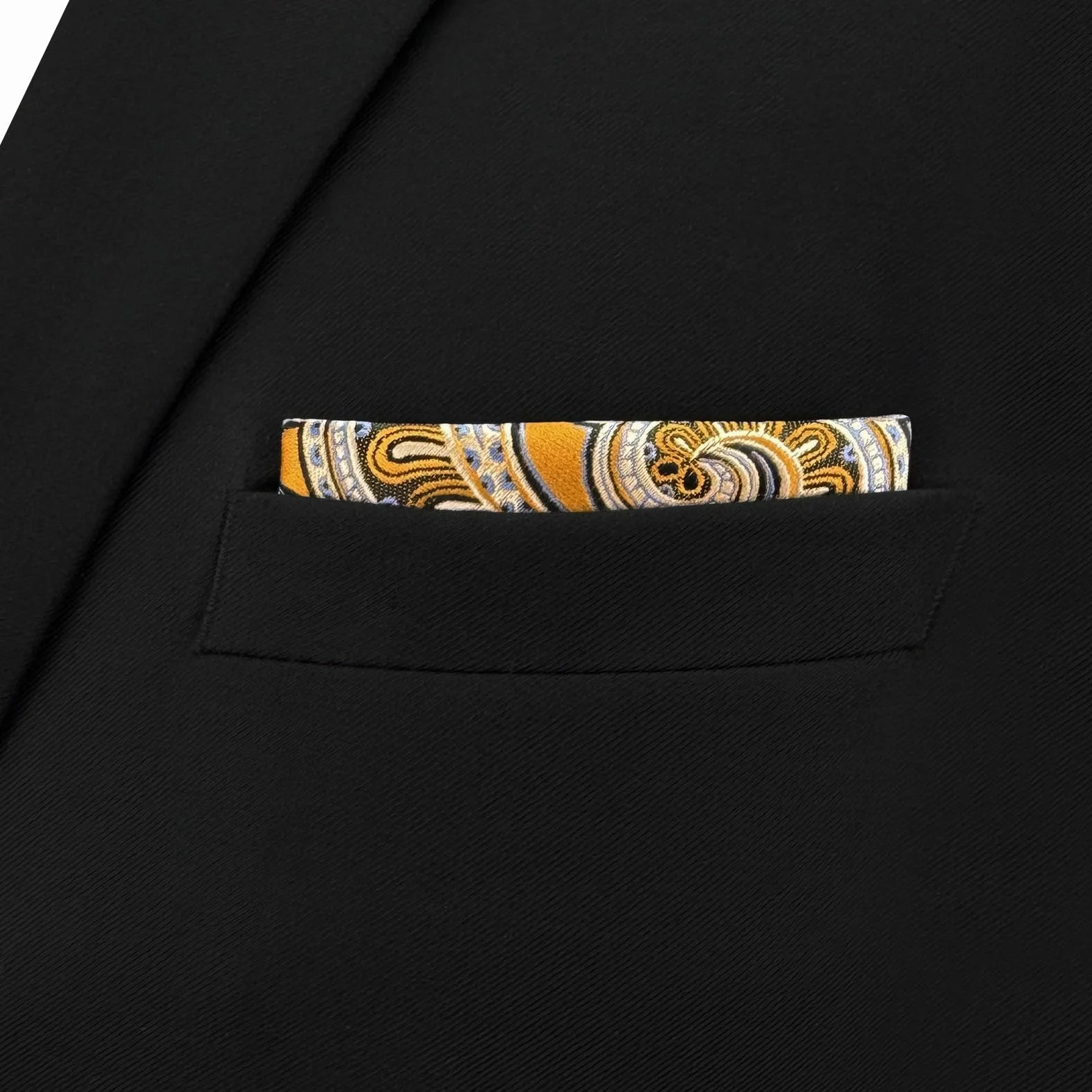 S&W SHLAX&WING Męska poszetka sortowana wzór paisley do marynarki garniturowej Business XL