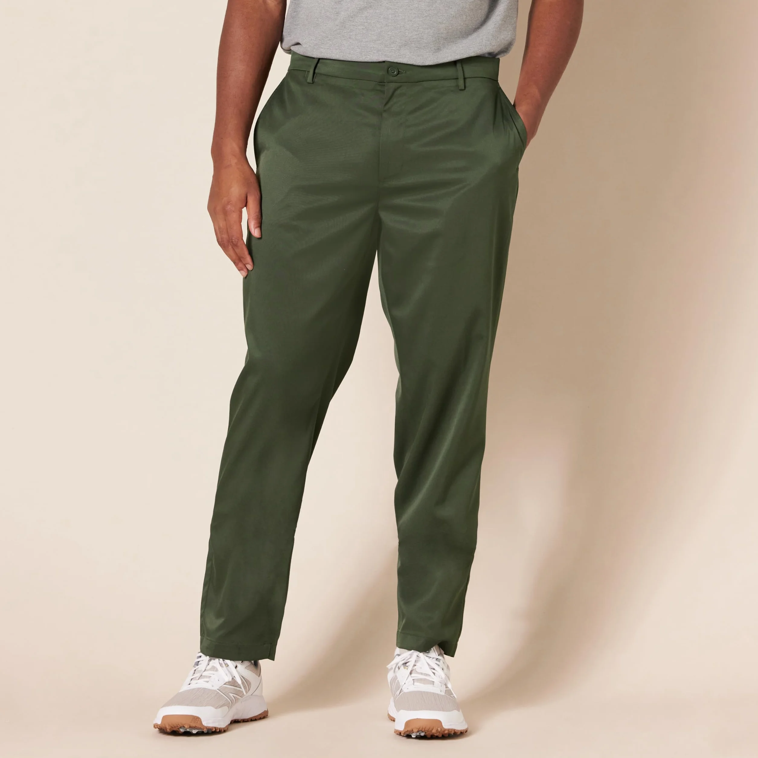 Amazon Essentials Mężczyźni Sportowe spodnie golfowe ze stretchem (dostępne w dużych i wysokich)