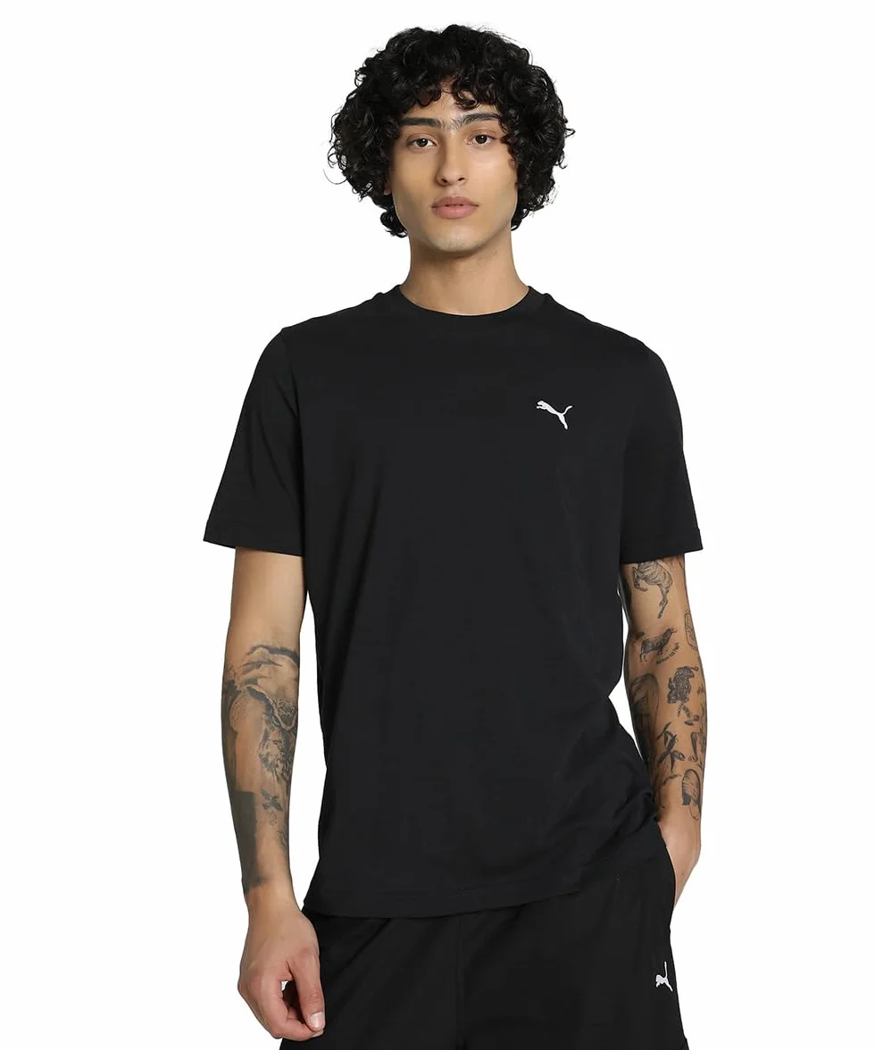 PUMA Koszulki Uniseks Ess No. 1 Logo Heather Tee (1 w zestawie)