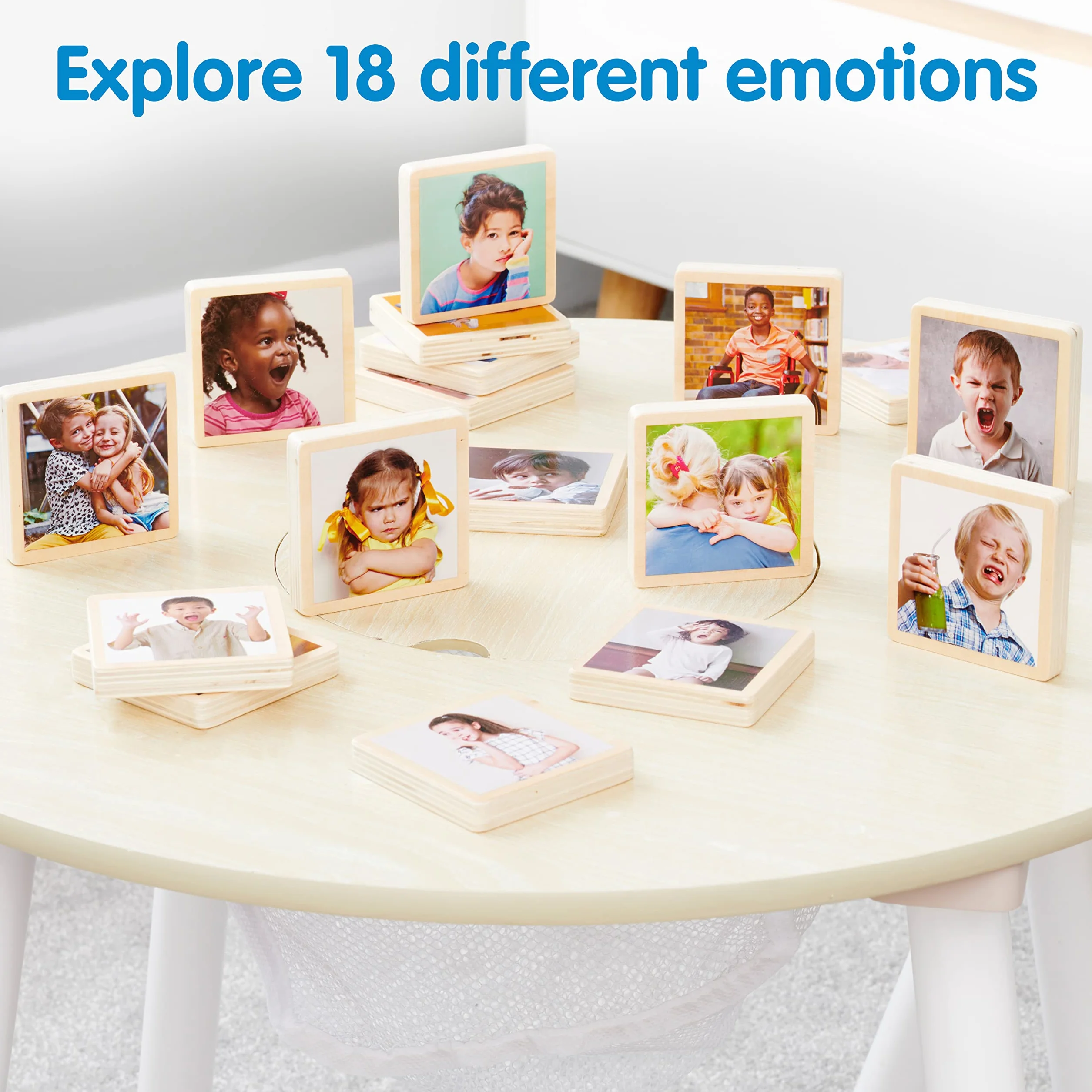 TickiT 73494 My Emotions zestaw płytek drewnianych