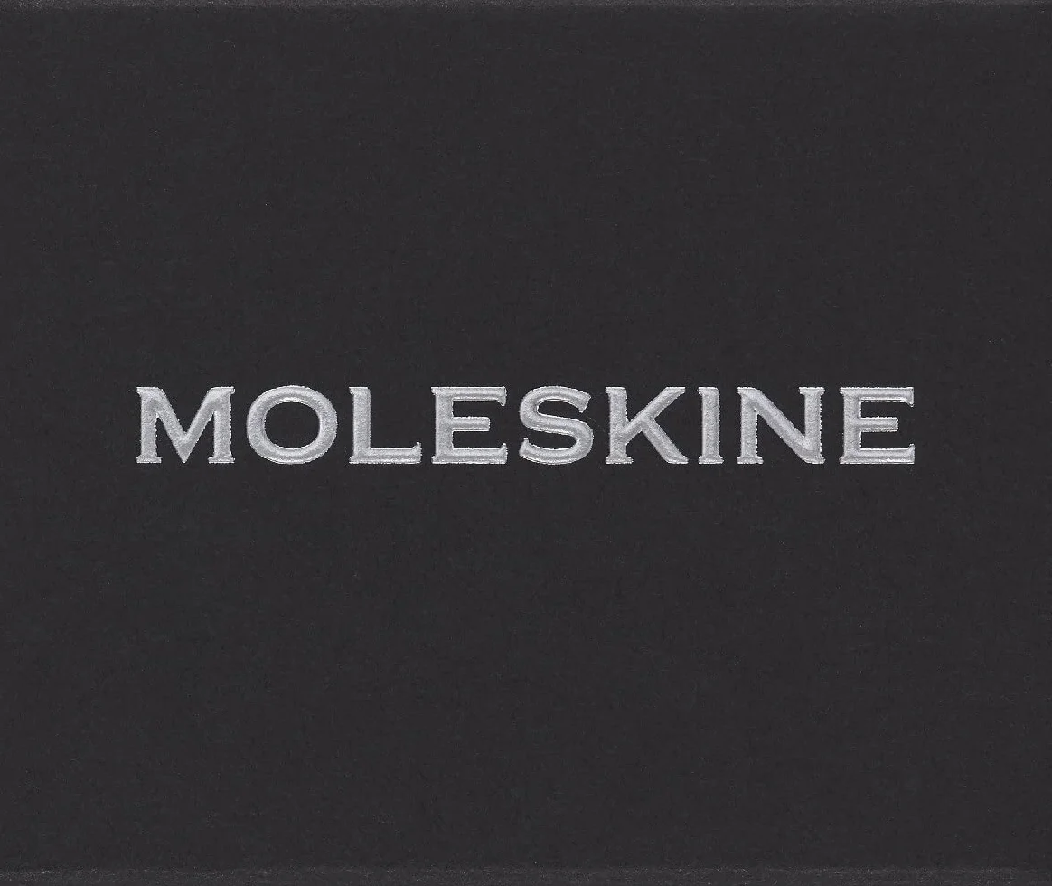 Moleskine Przypinka do notatnika lub kalendarza gwiazdy, broszka z gwiazdą, spersonalizowana elastyczna klamra, spersonalizowane pomysły na prezent, kolor srebrny