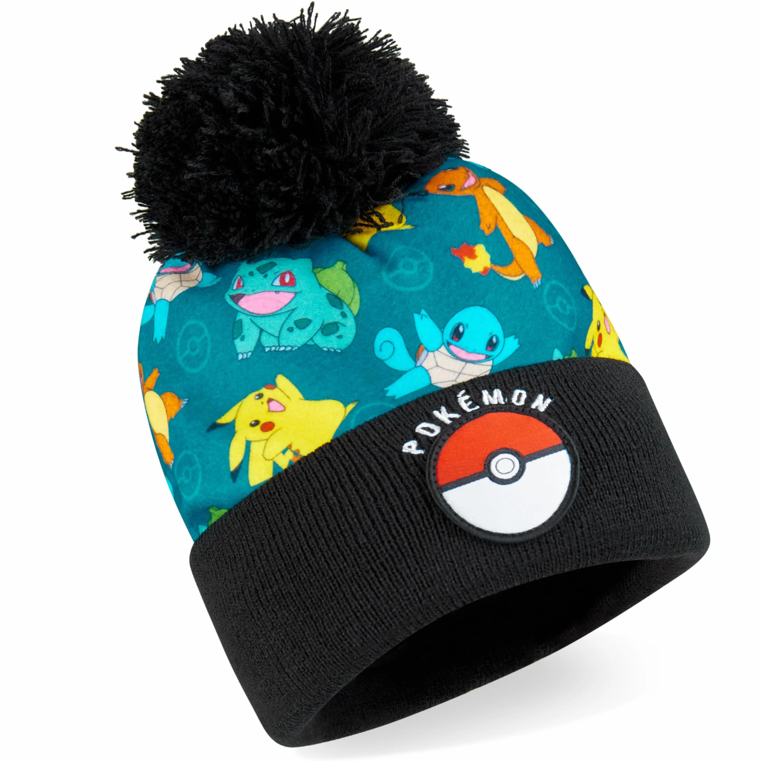 Pokémon Pokemon Aop Beanie i zestaw rękawiczek Jeden Rozmiar Wielobarwność