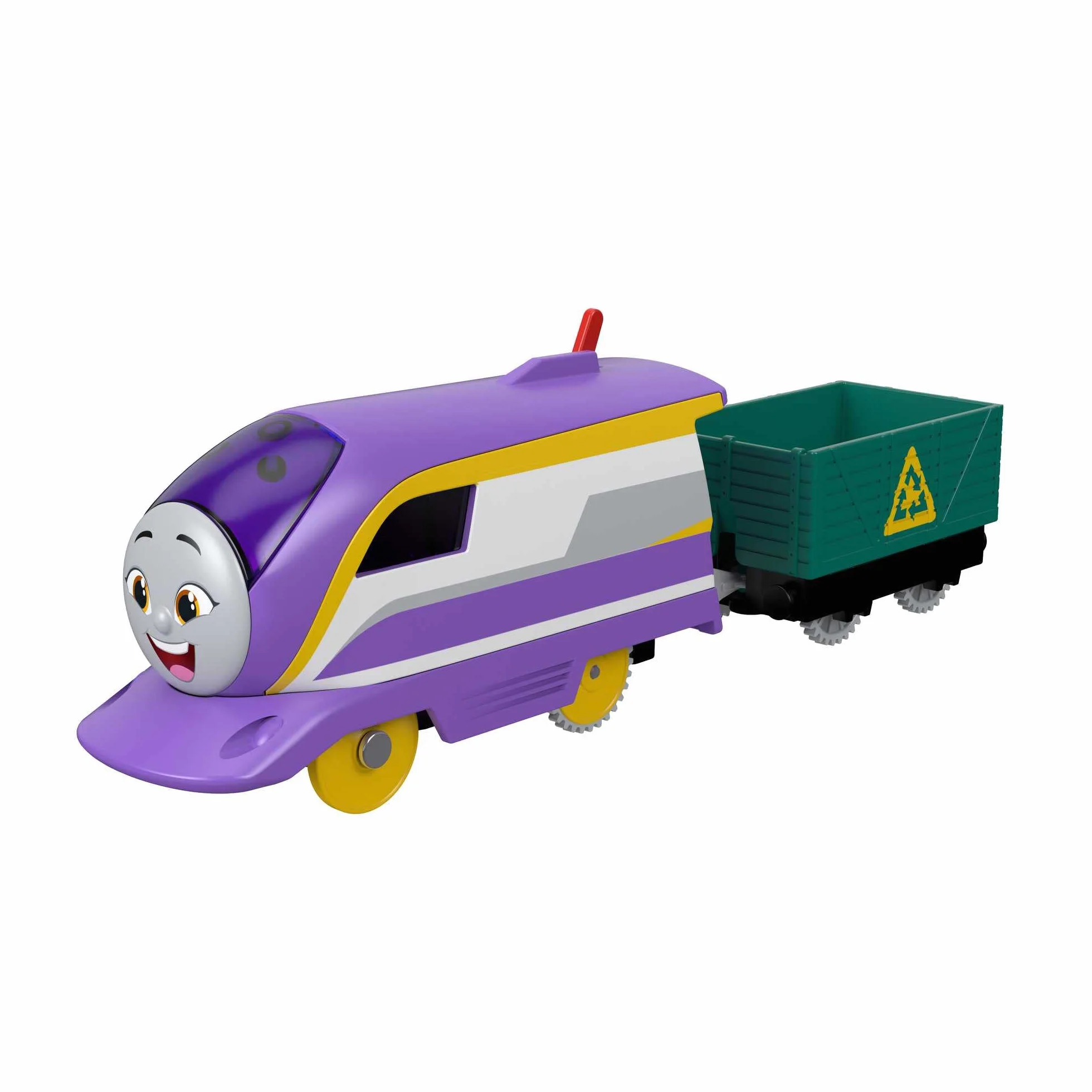 Thomas & Friends HDY69 Zmotoryzowany pociąg zabawkowy Kana zasilany bateriami silnik z ładunkiem do zabawy w wieku przedszkolnym od 3 lat, HDY69