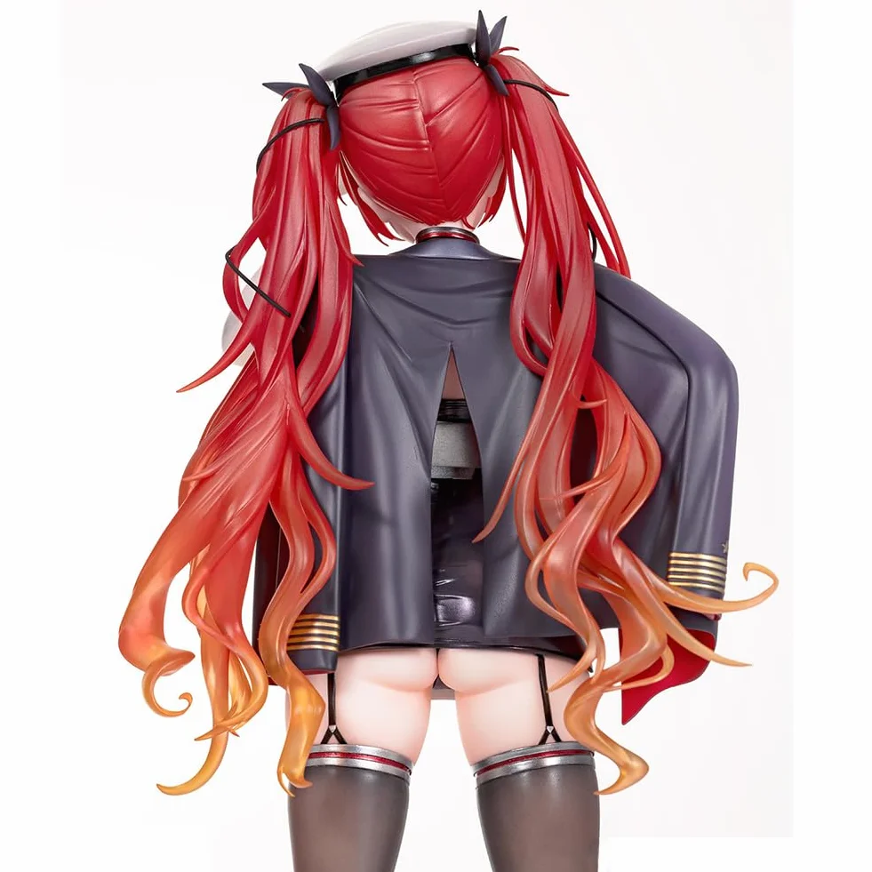 Figurka Azur Lane - 26 cm USS Figurka Postacie Anime Figurka PCW Model Kolekcjonerska Dekoracja Ozdoby Statuetka Rzemiosło