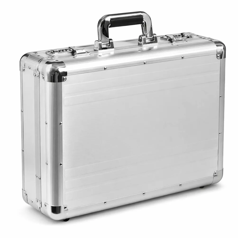 Alumaxx TAURUS Walizka na Dokumenty, Rozmiar 32 × 44 × 11 cm, Srebrny