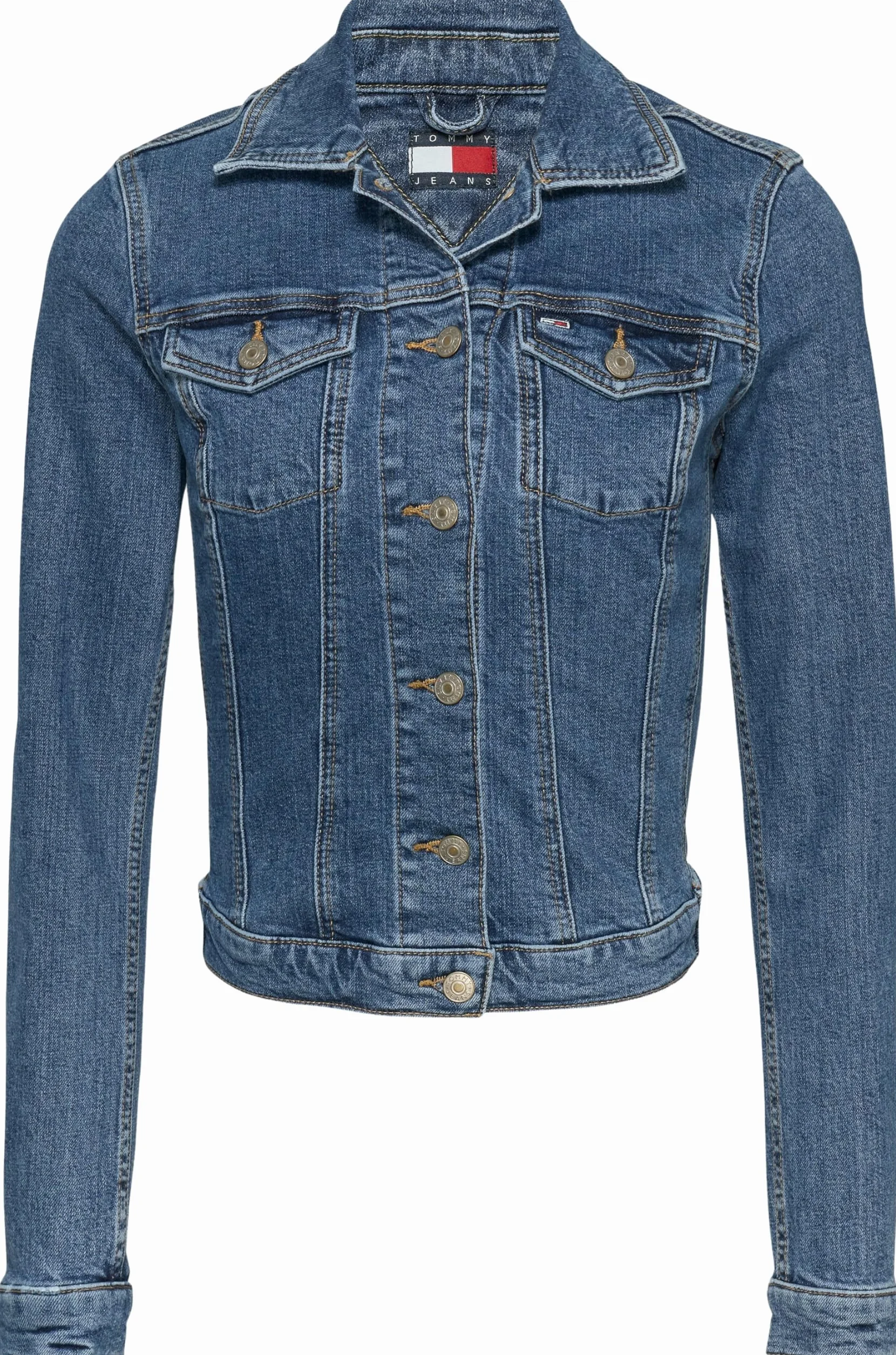 Tommy Jeans Kurtka Trucker Kobiety Vivianne Skn Jacket Ext Bi8130 Dw0dw20120