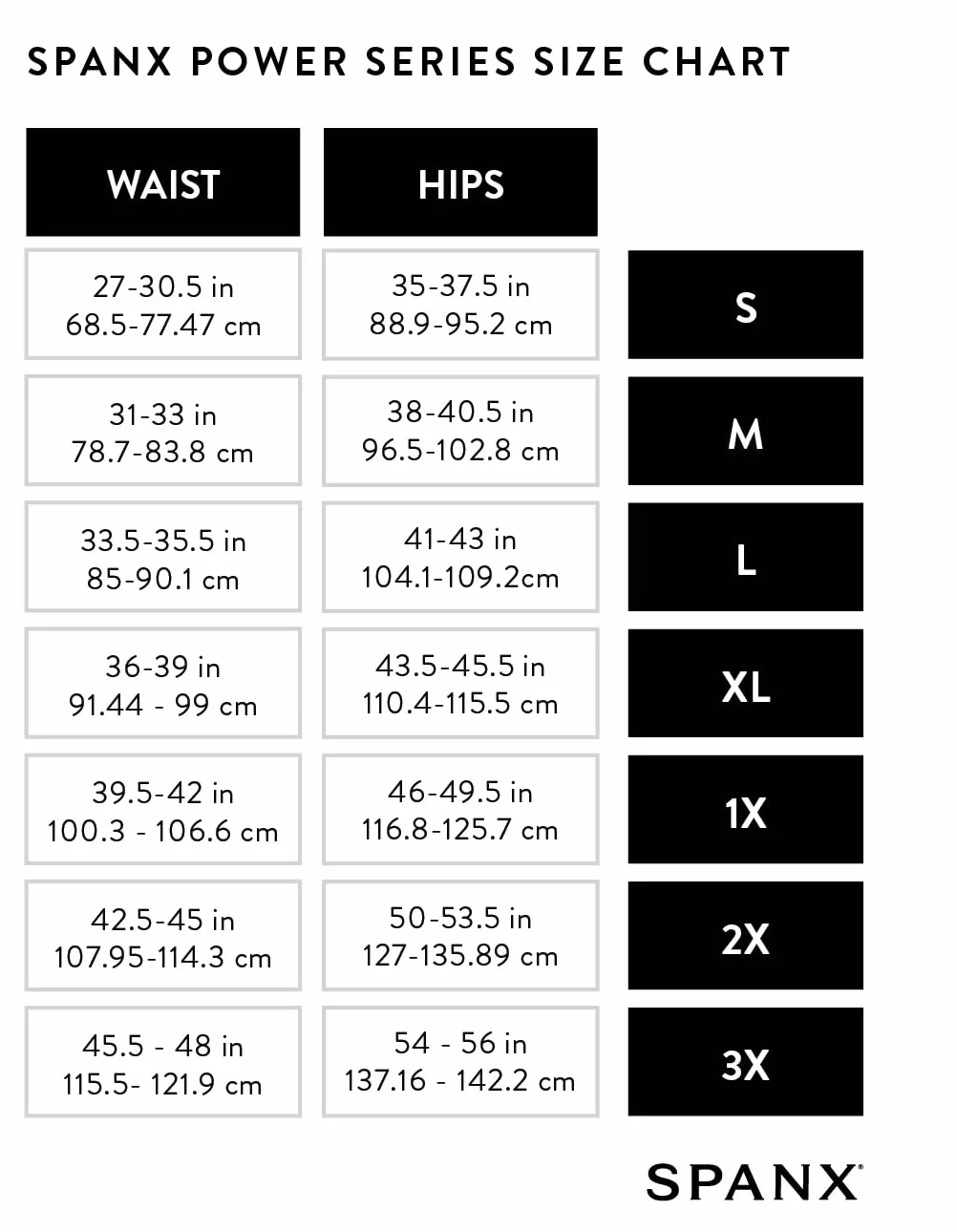 SPANX Bielizna Modelująca dla Kobiet, z Wysokim Stanem Power Short (regularne i duże rozmiary)