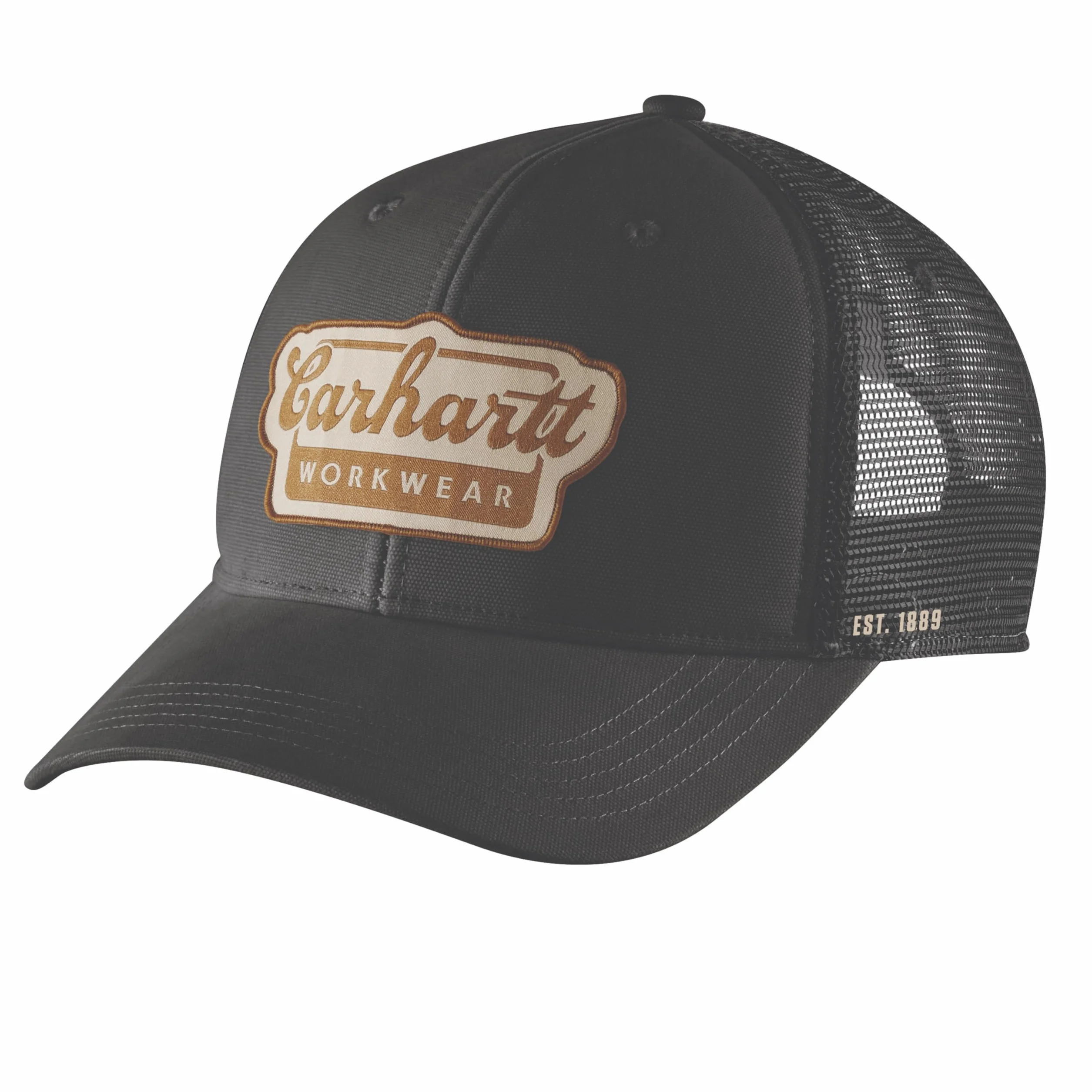 Carhartt Czapka baseballowa Mężczyźni Rugged Flex Twill Mesh-back Script Patch Cap (1 w zestawie)