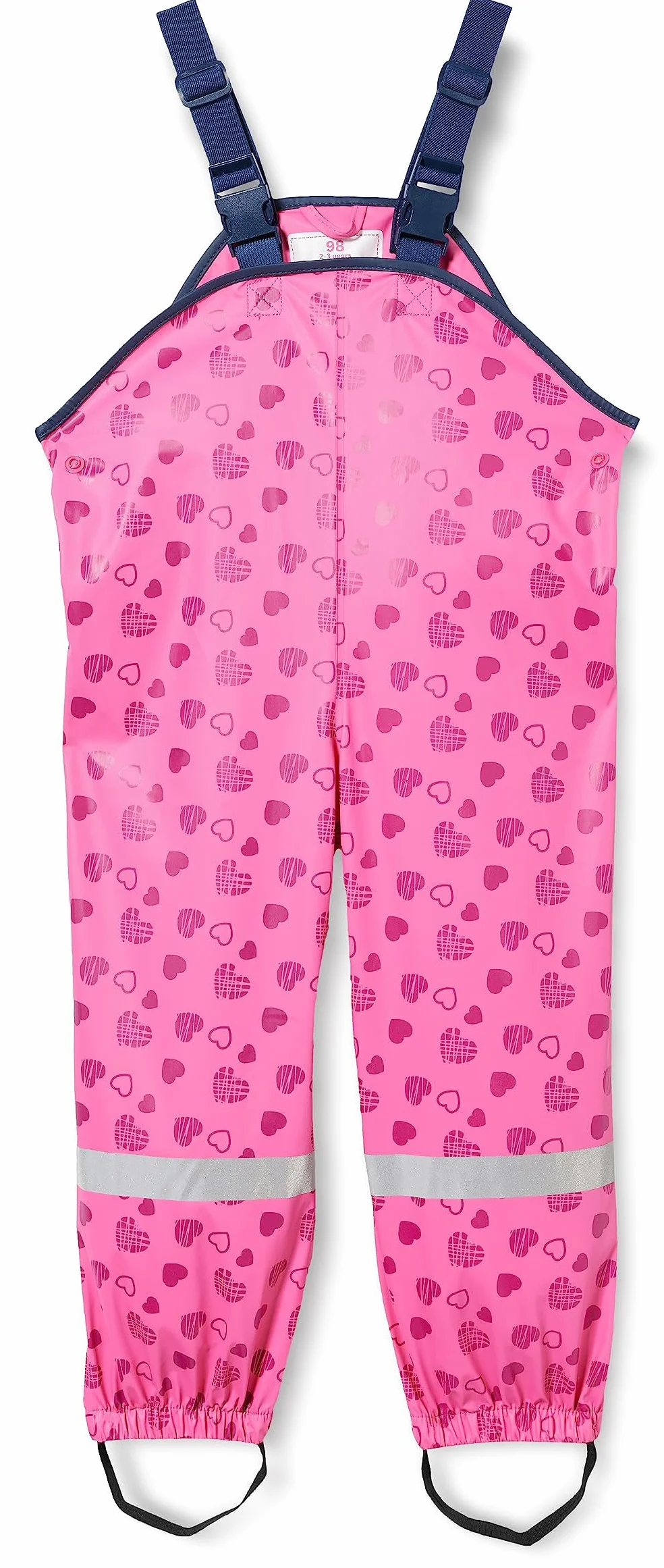 Playshoes Regenlatzhose Mit Herzchen - Wiatro- i wodoodporne spodnie przeciwdeszczowe Uniseks - dzieci