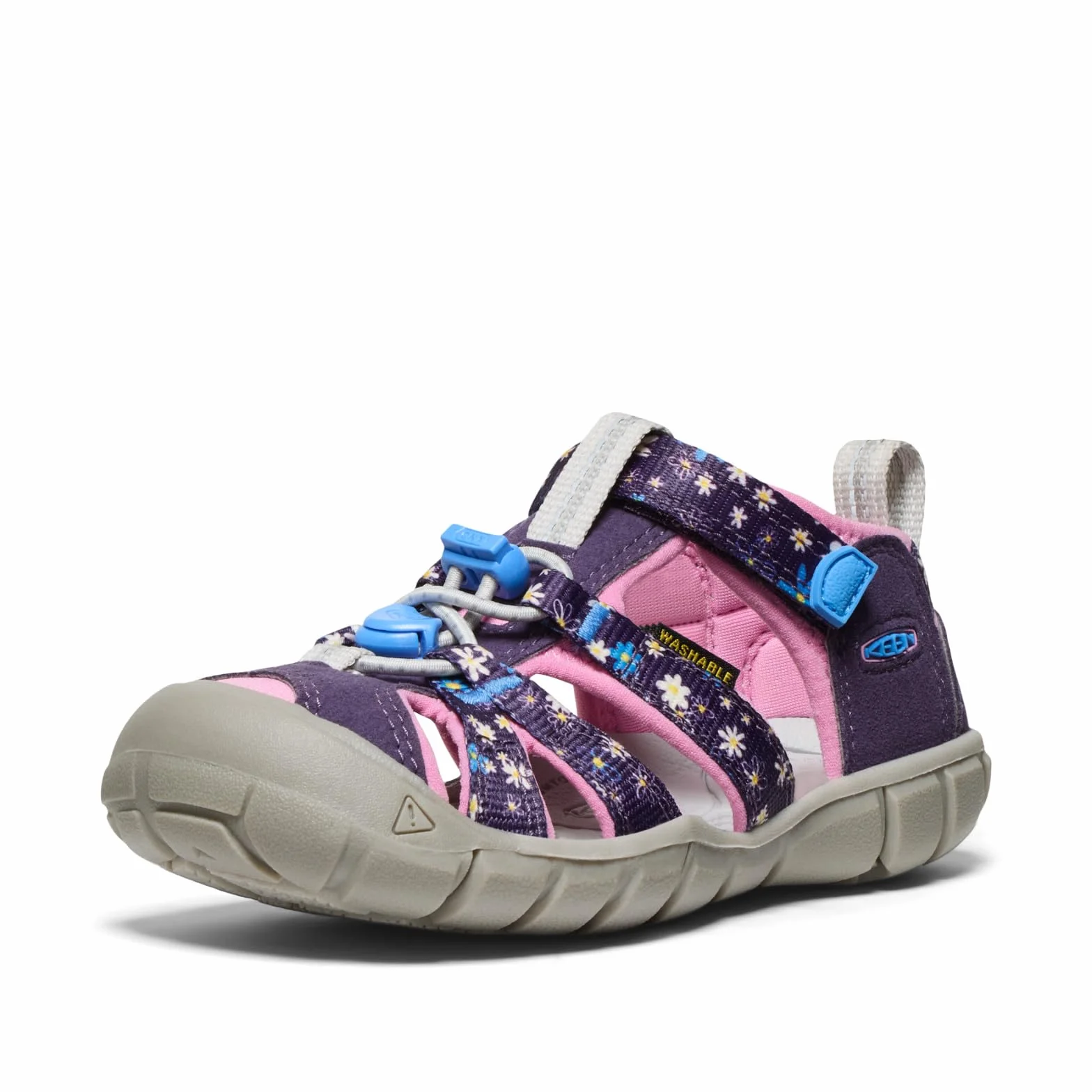 KEEN Sandały dziecięce unisex Seacamp 2 CNX, Stokrotki Marina, 31 EU
